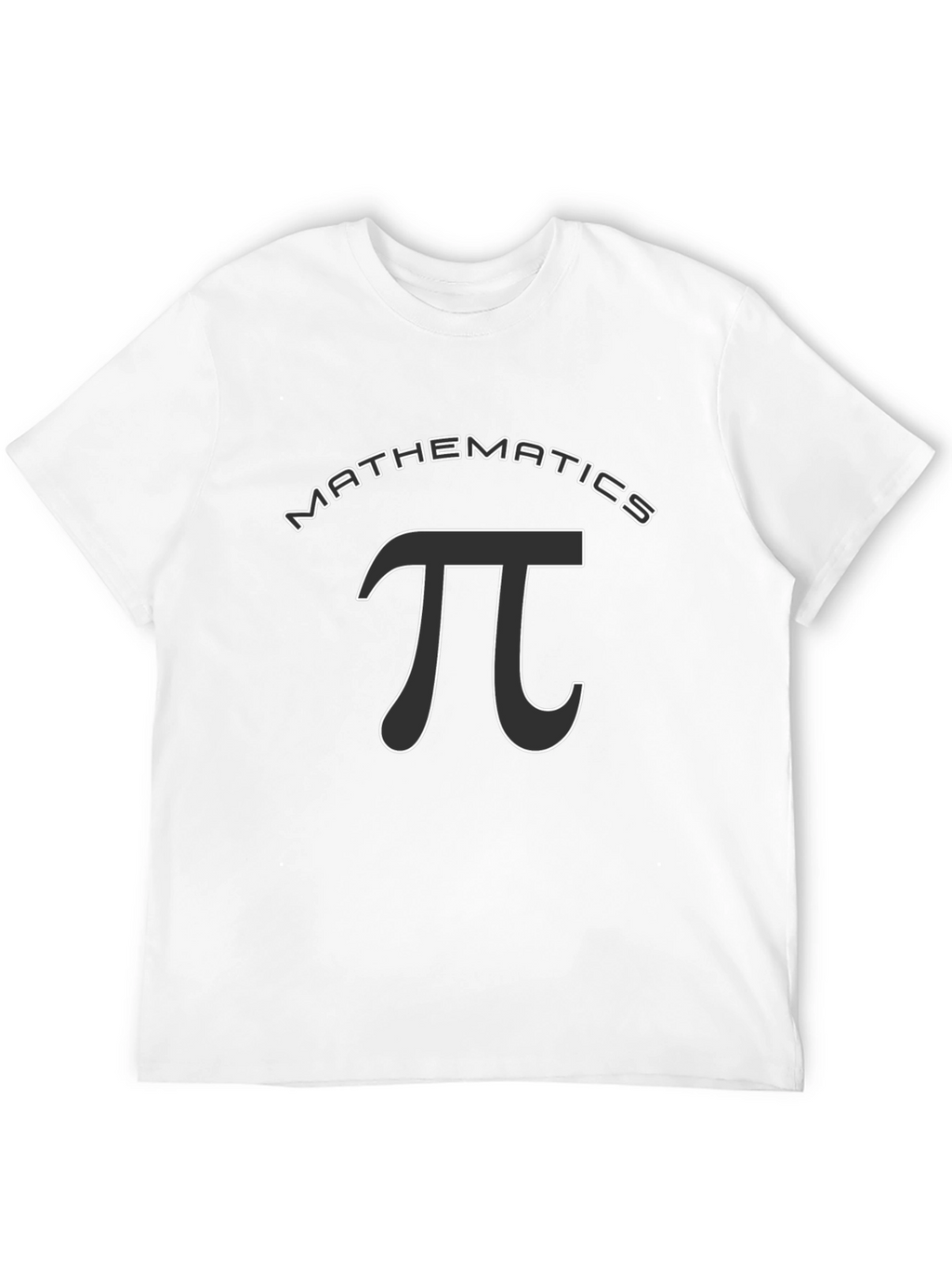 Mathematics Pi Symbol T-Shirt - Black