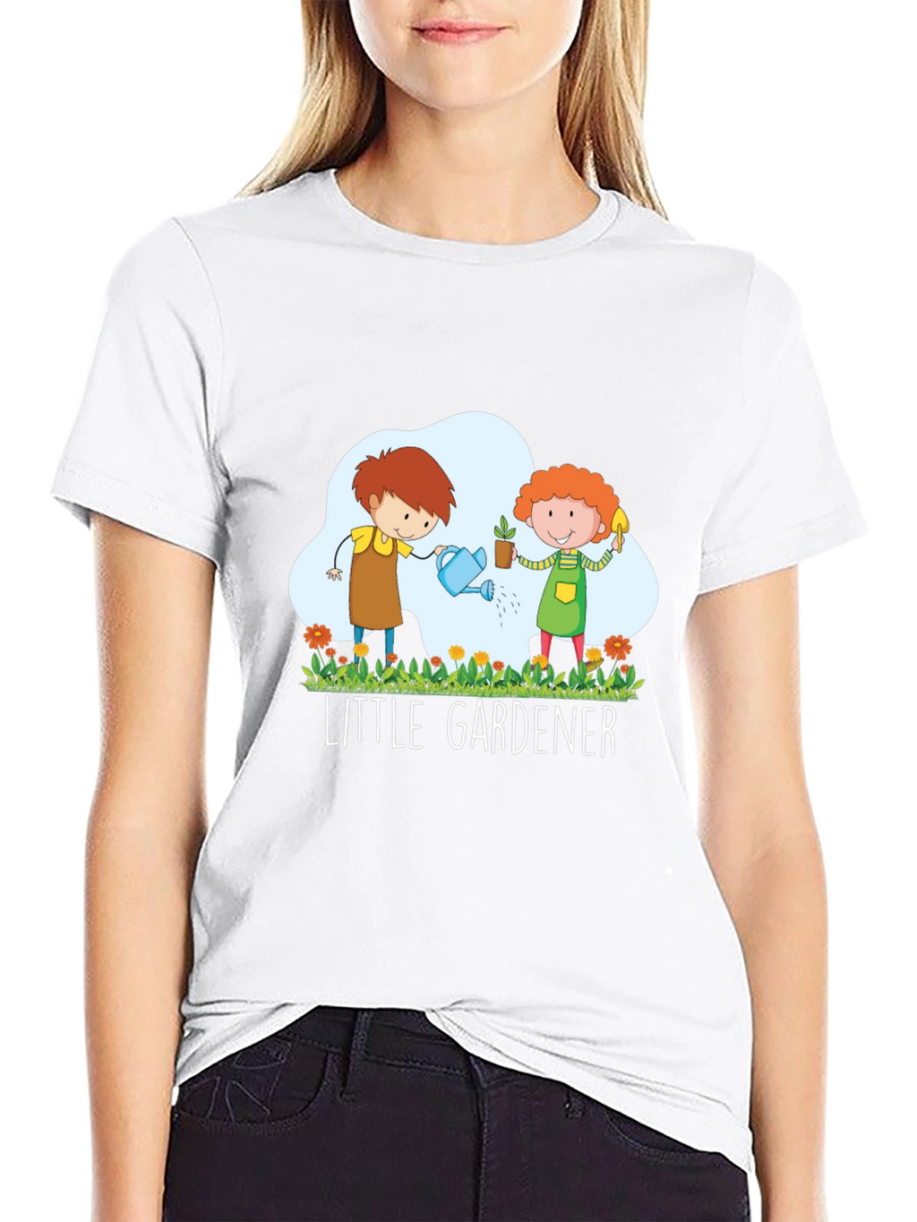 Little Gardener Graphic Tee - Kids Gardening T-Shirt