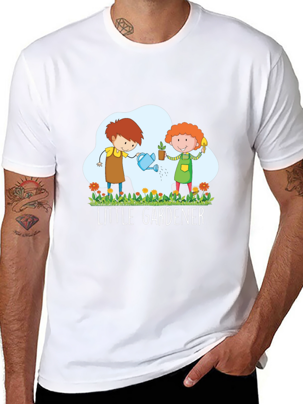 Little Gardener Graphic Tee - Kids Gardening T-Shirt