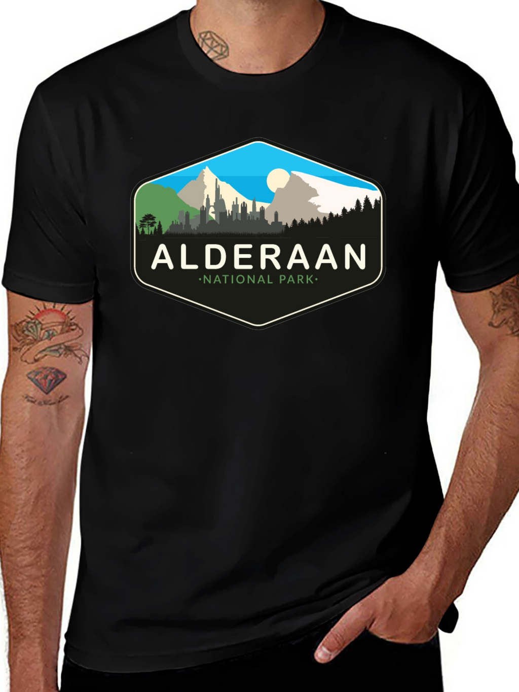 Alderaan National Park Graphic Tee