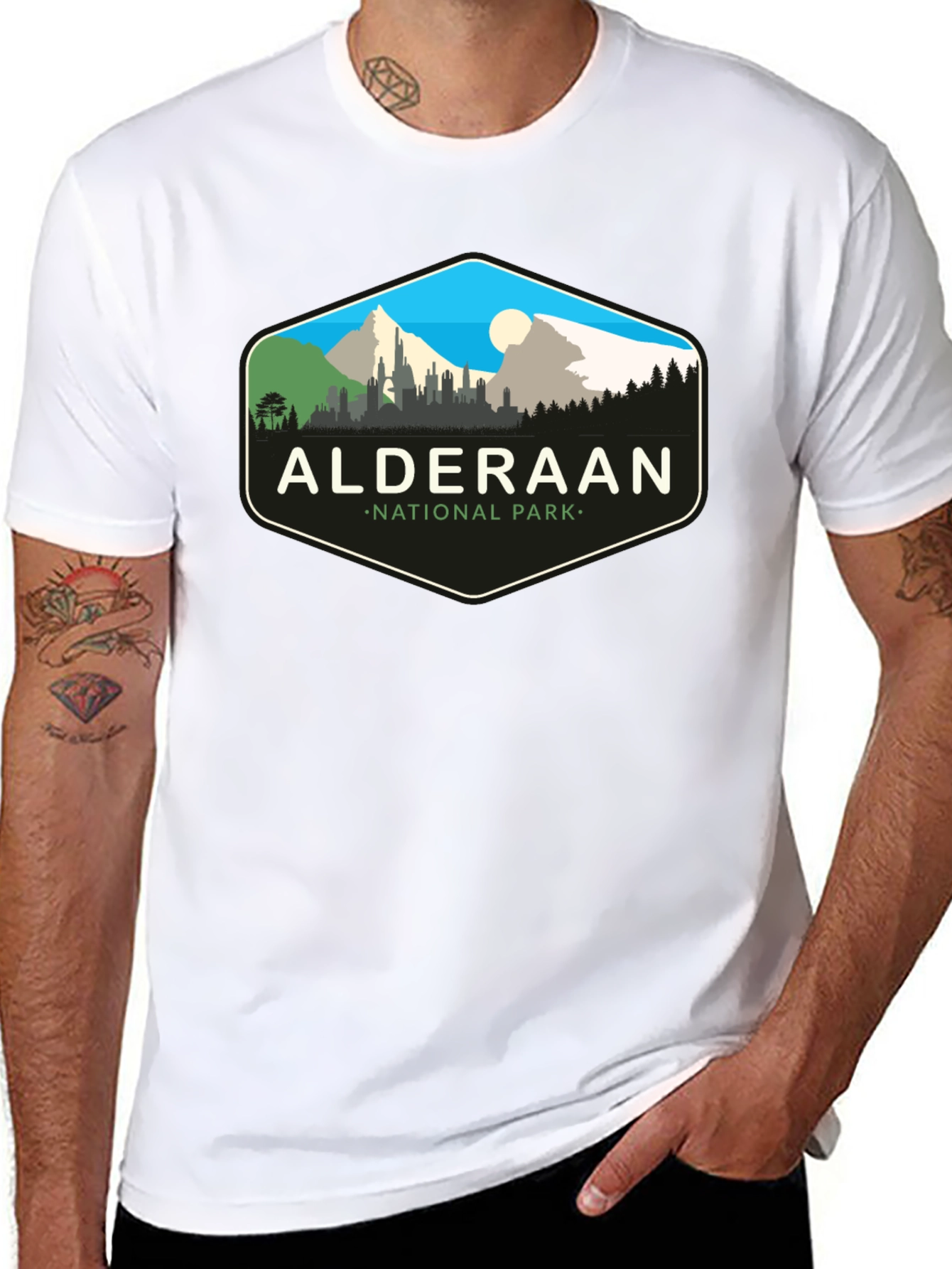 Alderaan National Park Graphic Tee