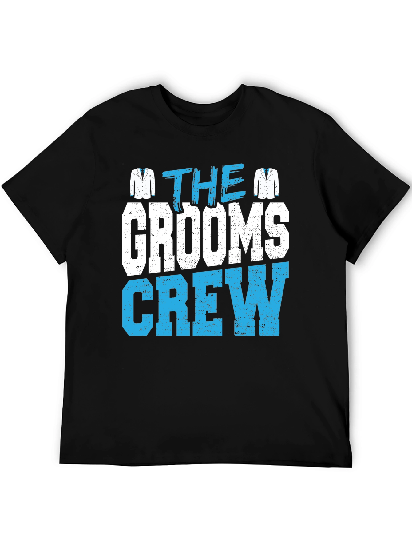 Grooms Crew Graphic Tee - Wedding Party T-Shirt