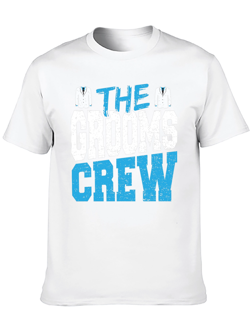 Grooms Crew Graphic Tee - Wedding Party T-Shirt