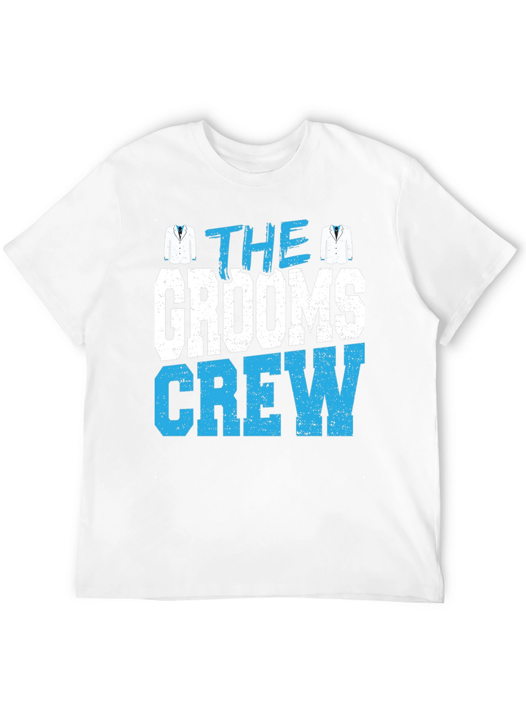 Grooms Crew Graphic Tee - Wedding Party T-Shirt