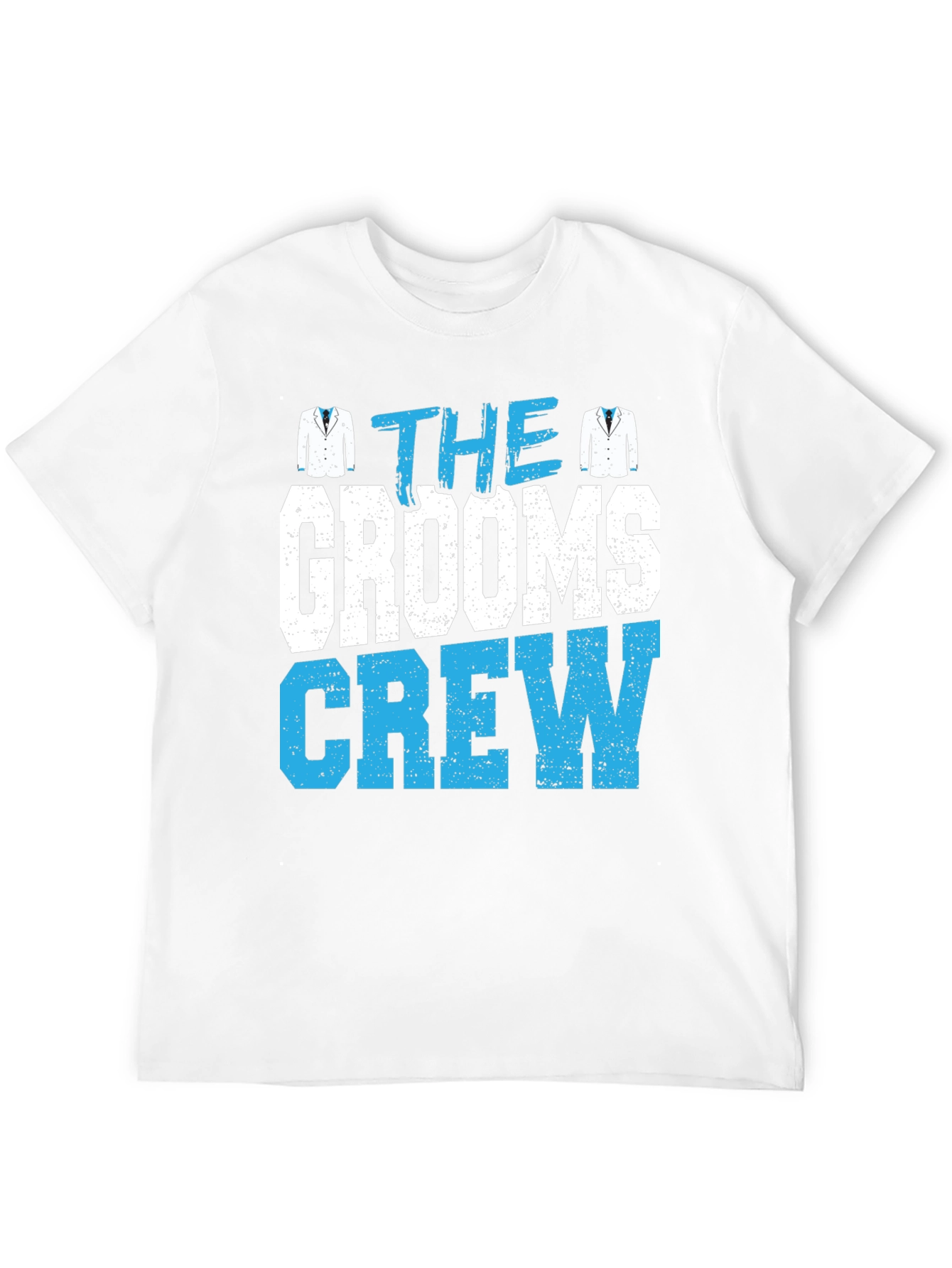 Grooms Crew Graphic Tee - Wedding Party T-Shirt