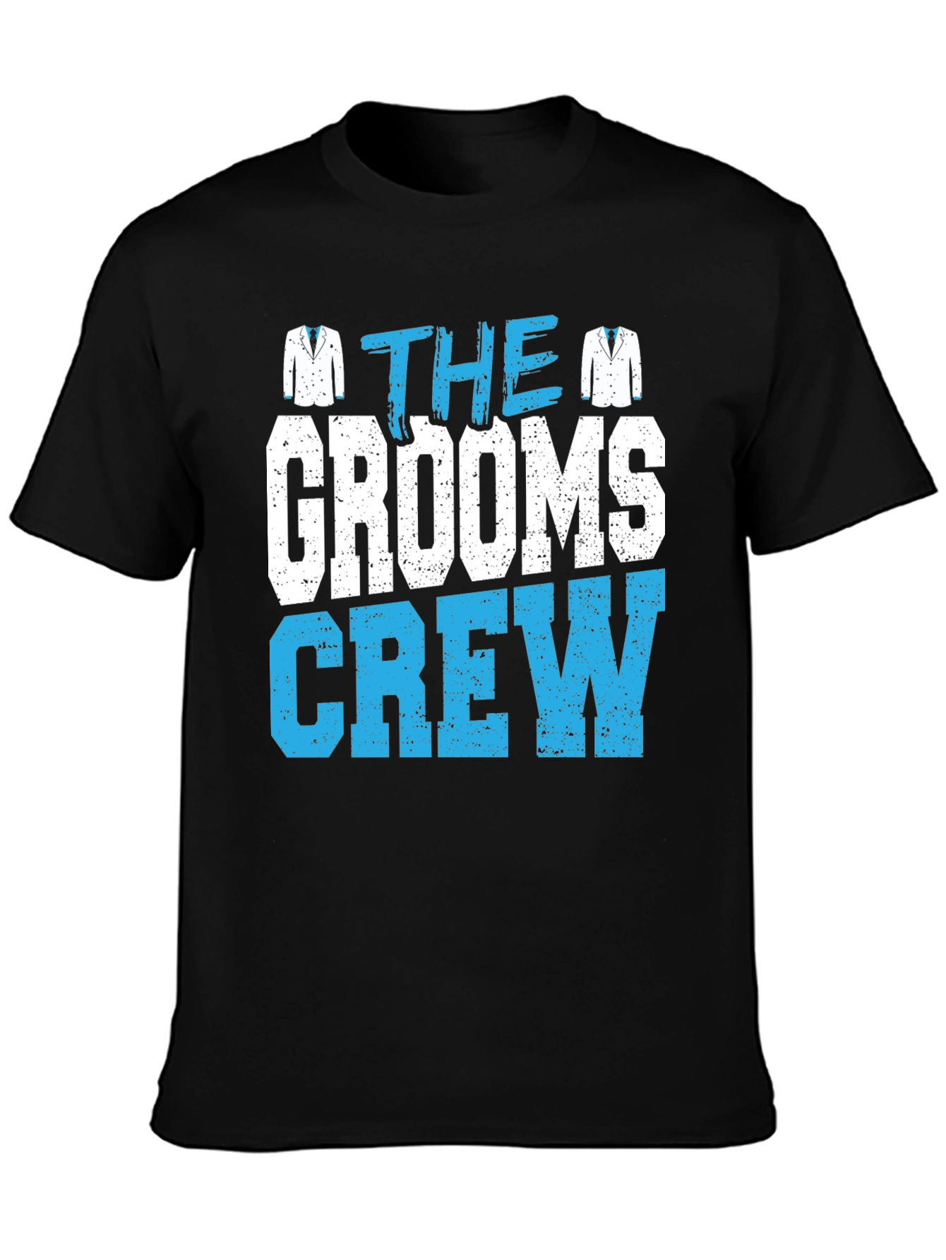 Grooms Crew Graphic Tee - Wedding Party T-Shirt