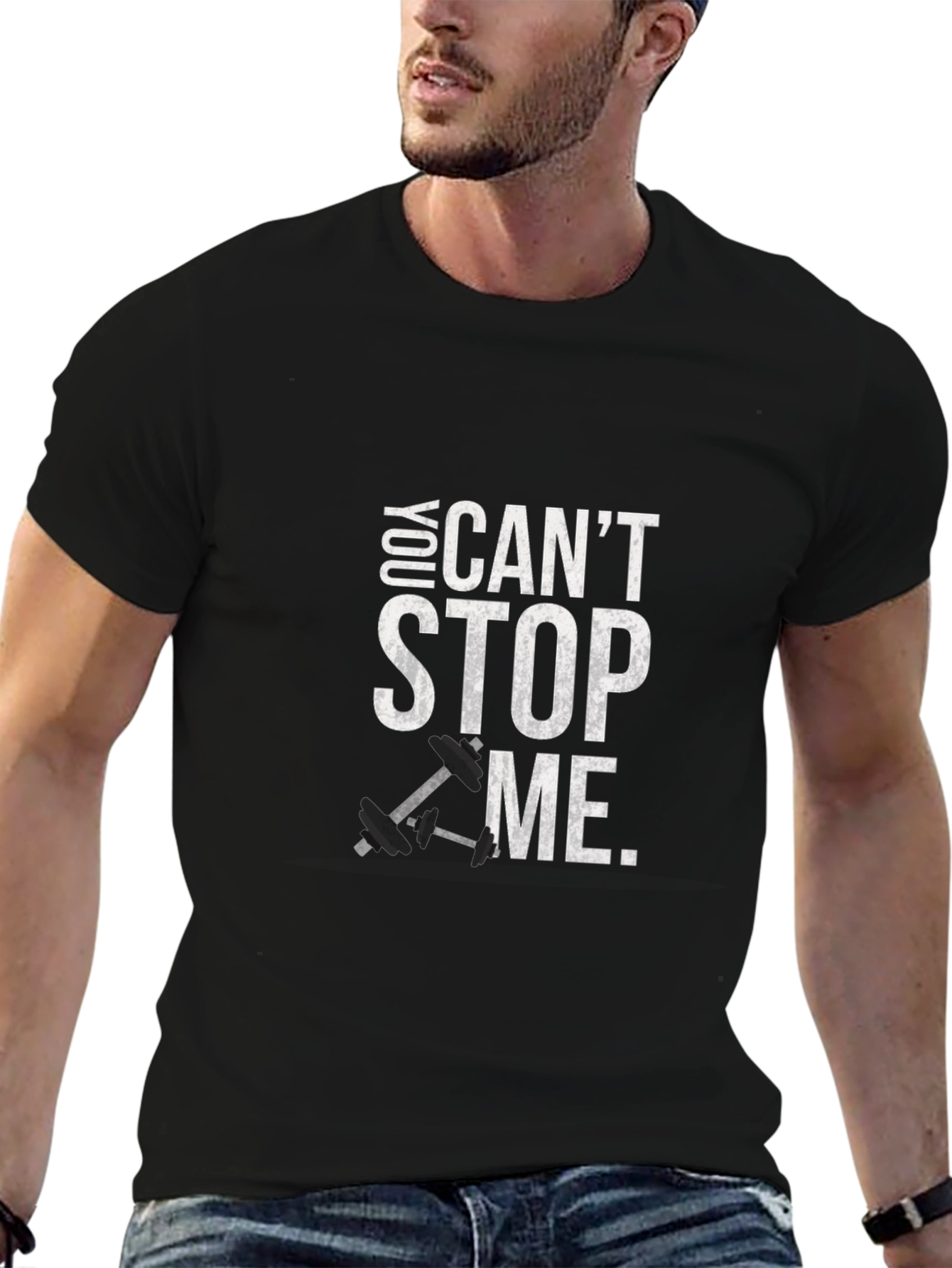 You Cant Stop Me Gym T-Shirt