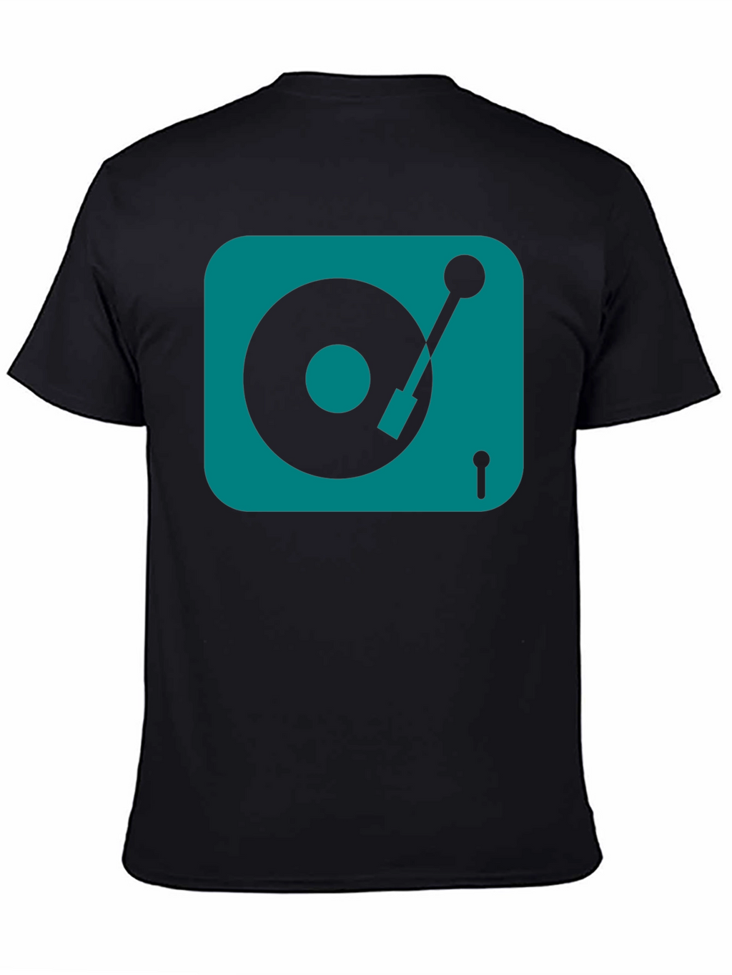 Turntable Graphic Tee - DJ Music Lover Shirt