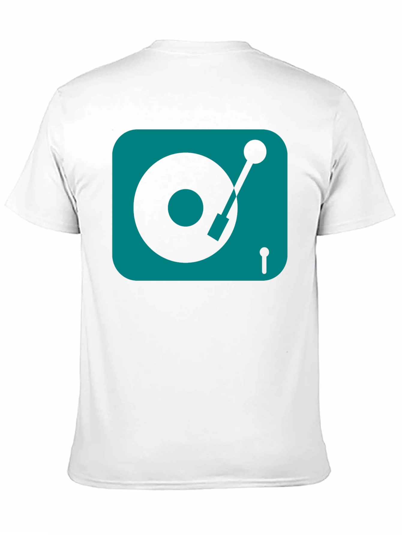 Turntable Graphic Tee - DJ Music Lover Shirt