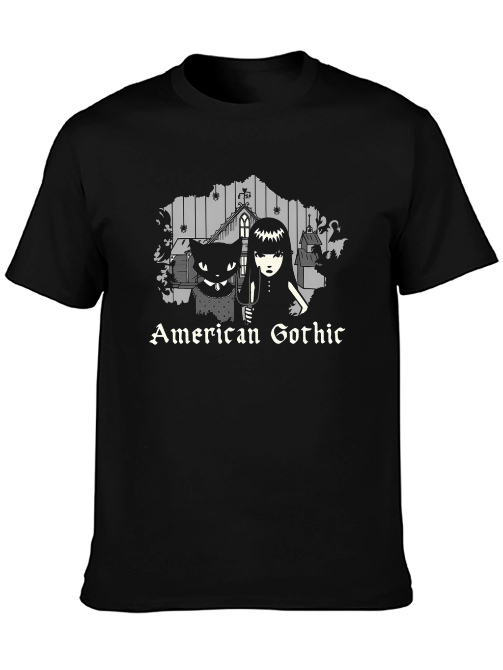 American Gothic Spooky T-Shirt