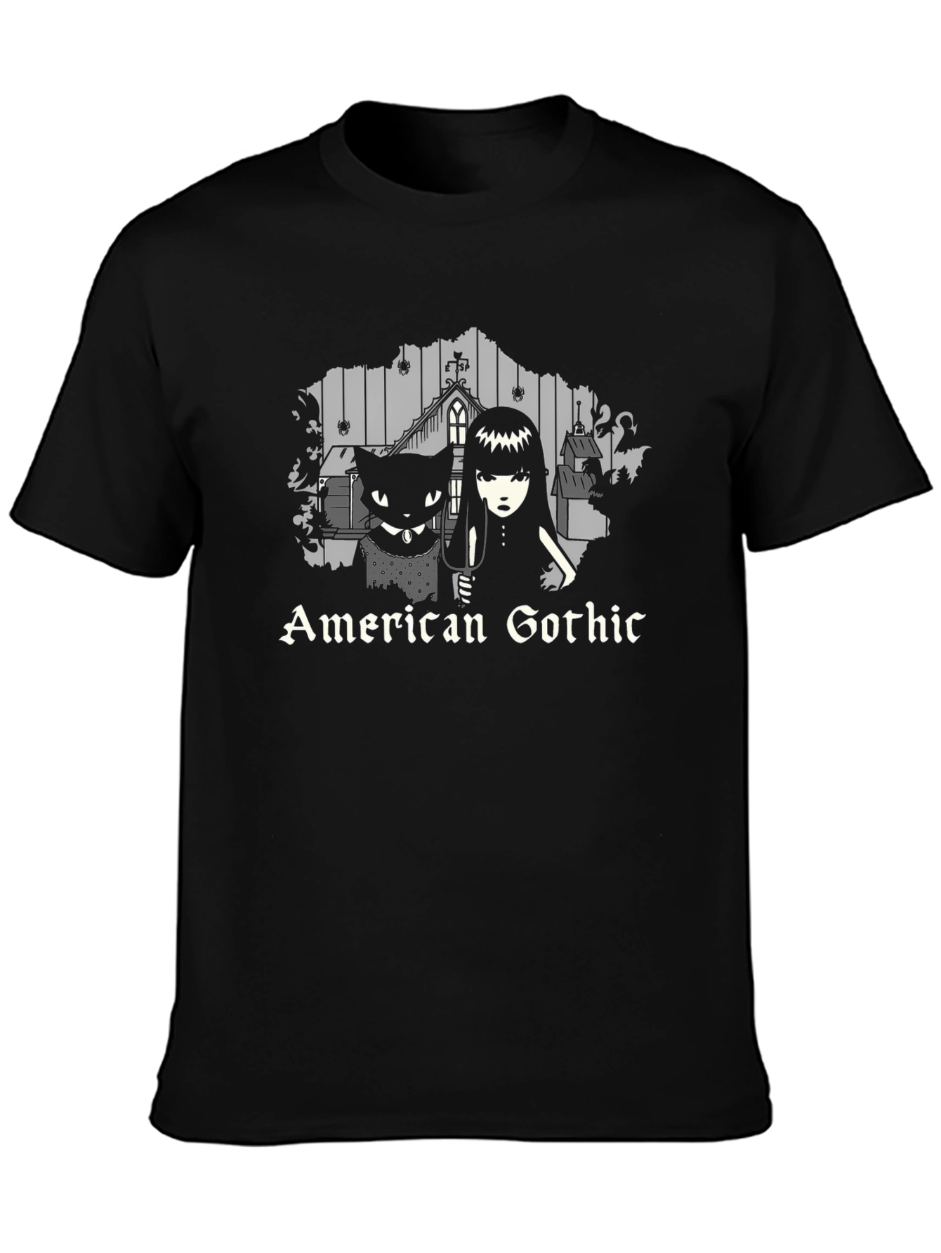 American Gothic Spooky T-Shirt