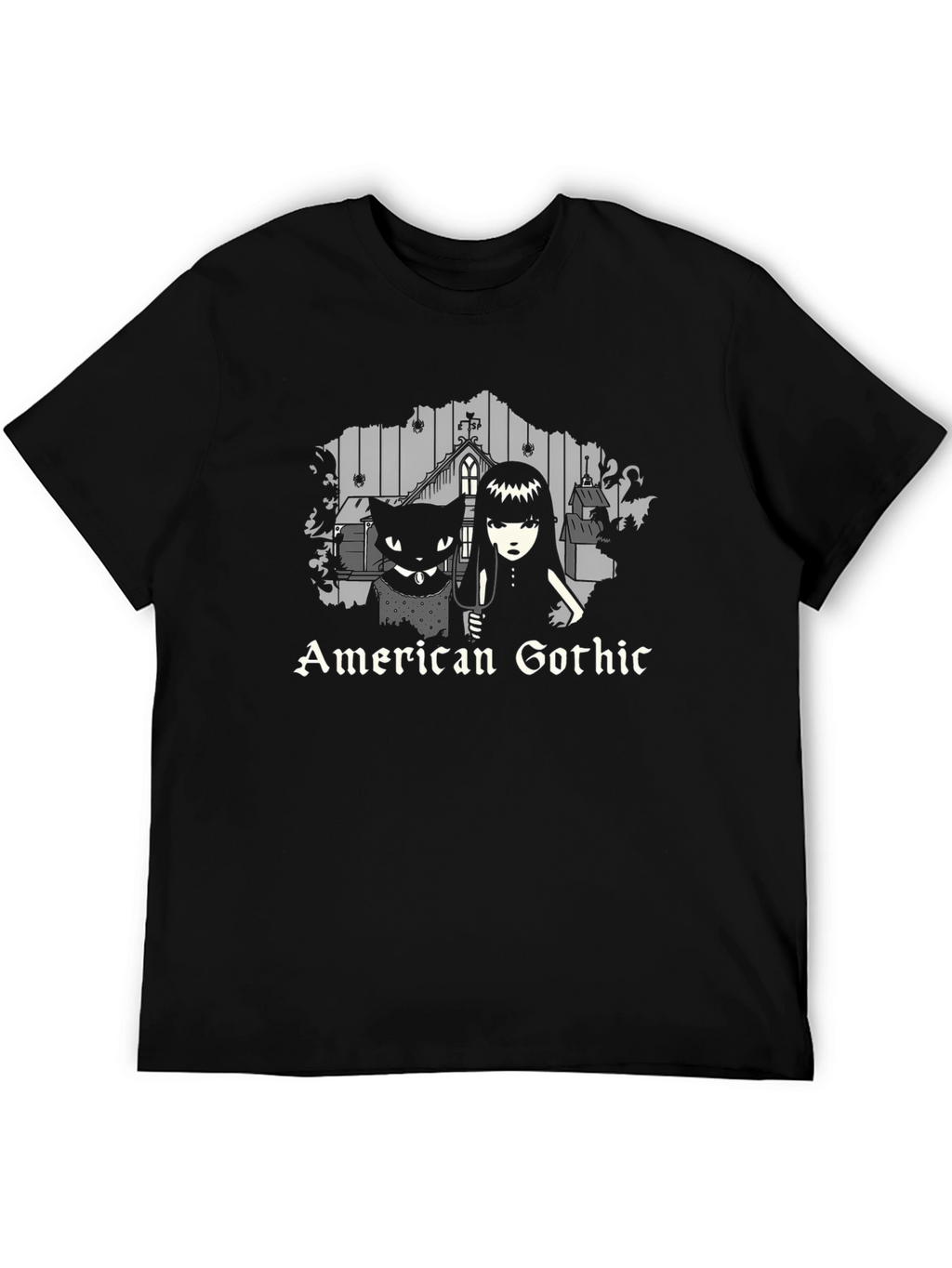 American Gothic Spooky T-Shirt