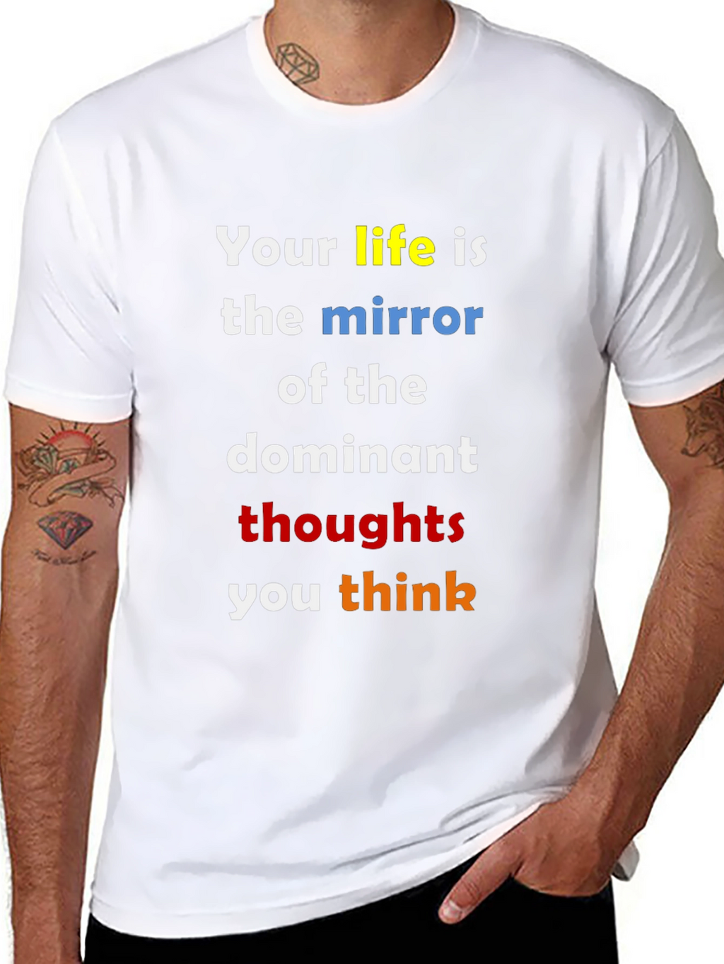Inspirational Life Thoughts T-Shirt