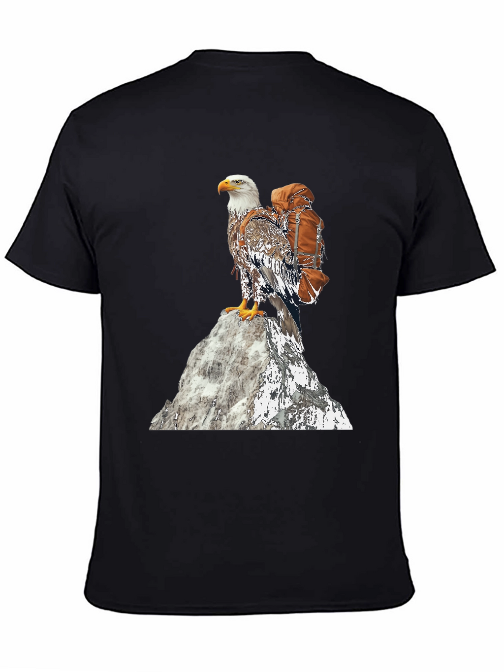 Eagle on Mountain T-Shirt - Adventure Ready!