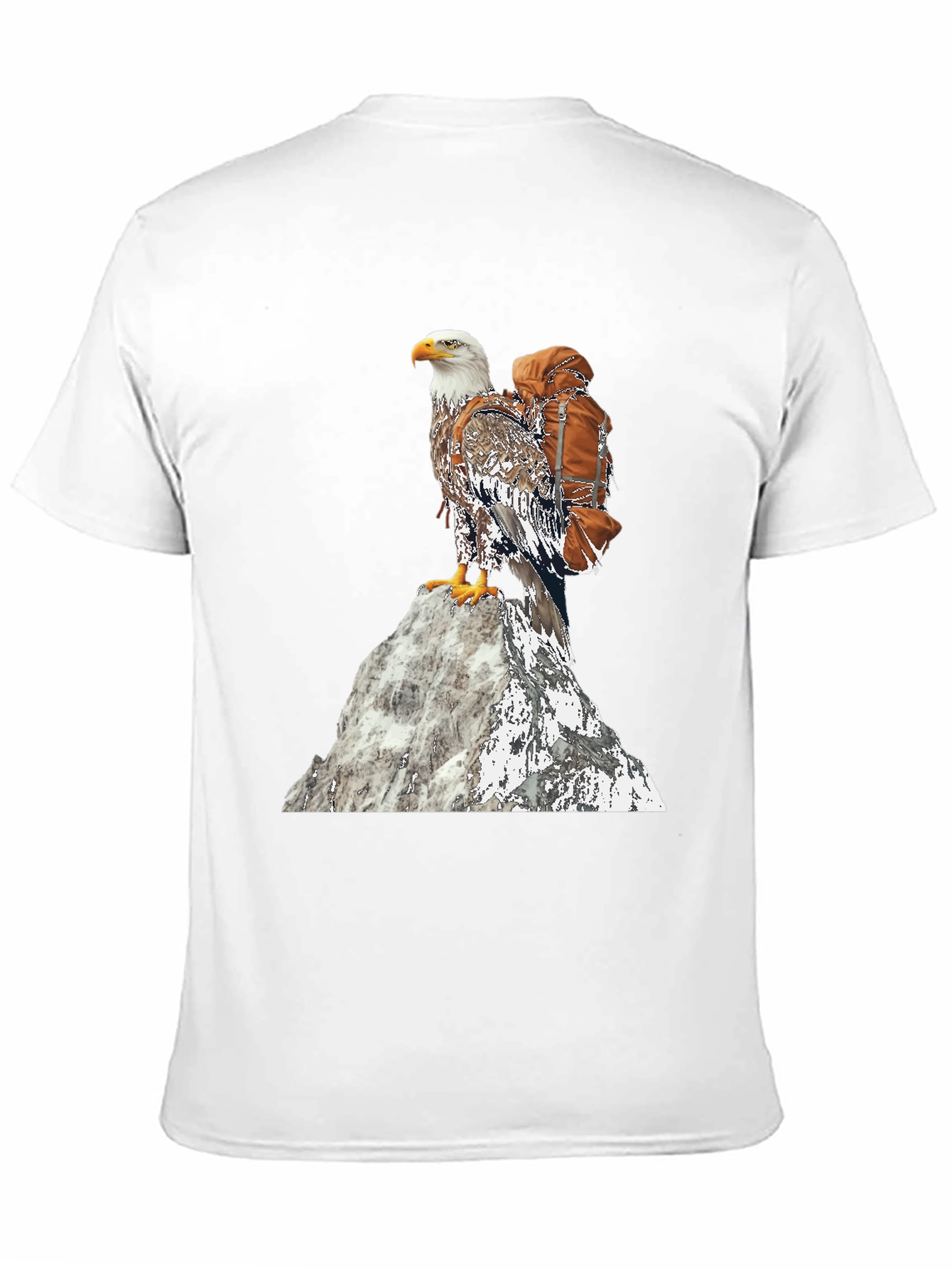Eagle on Mountain T-Shirt - Adventure Ready!