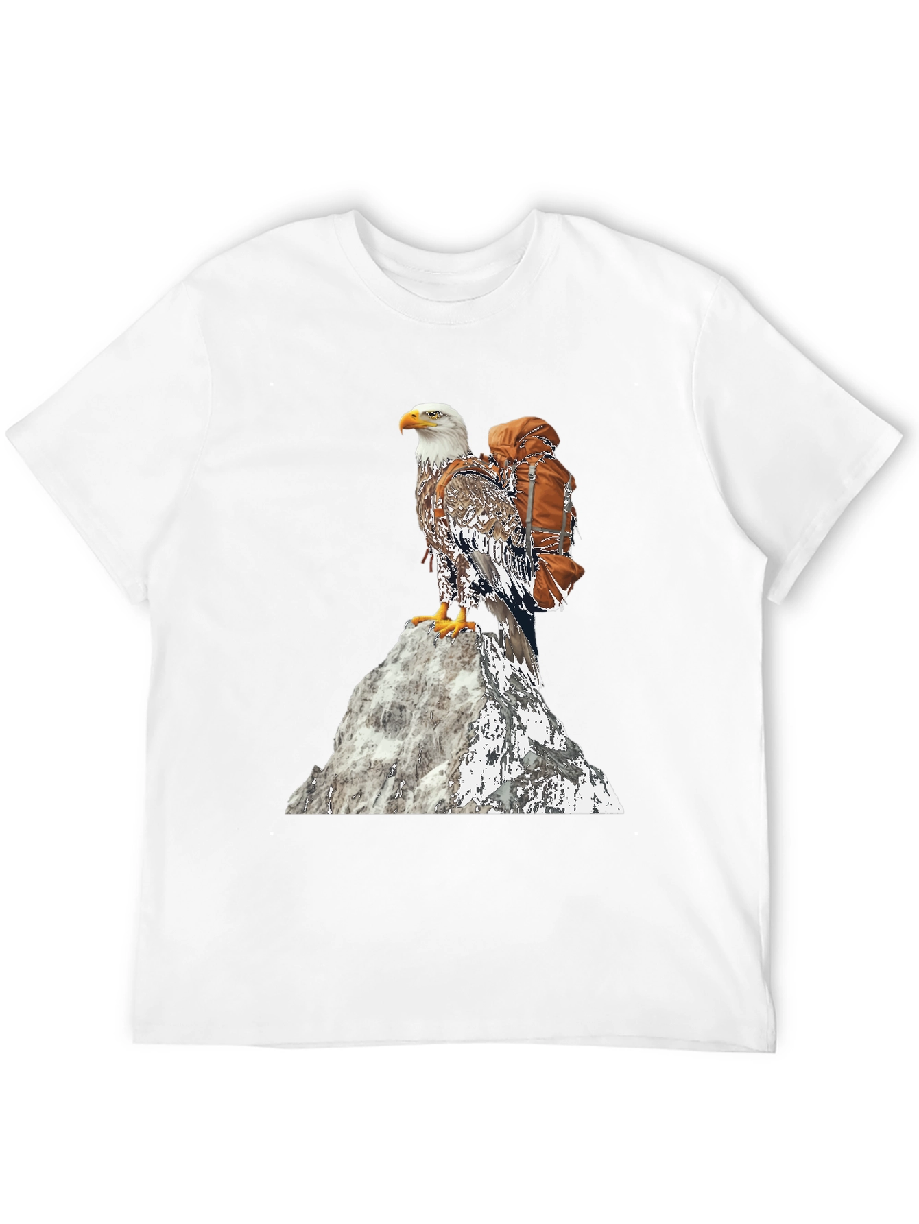 Eagle on Mountain T-Shirt - Adventure Ready!