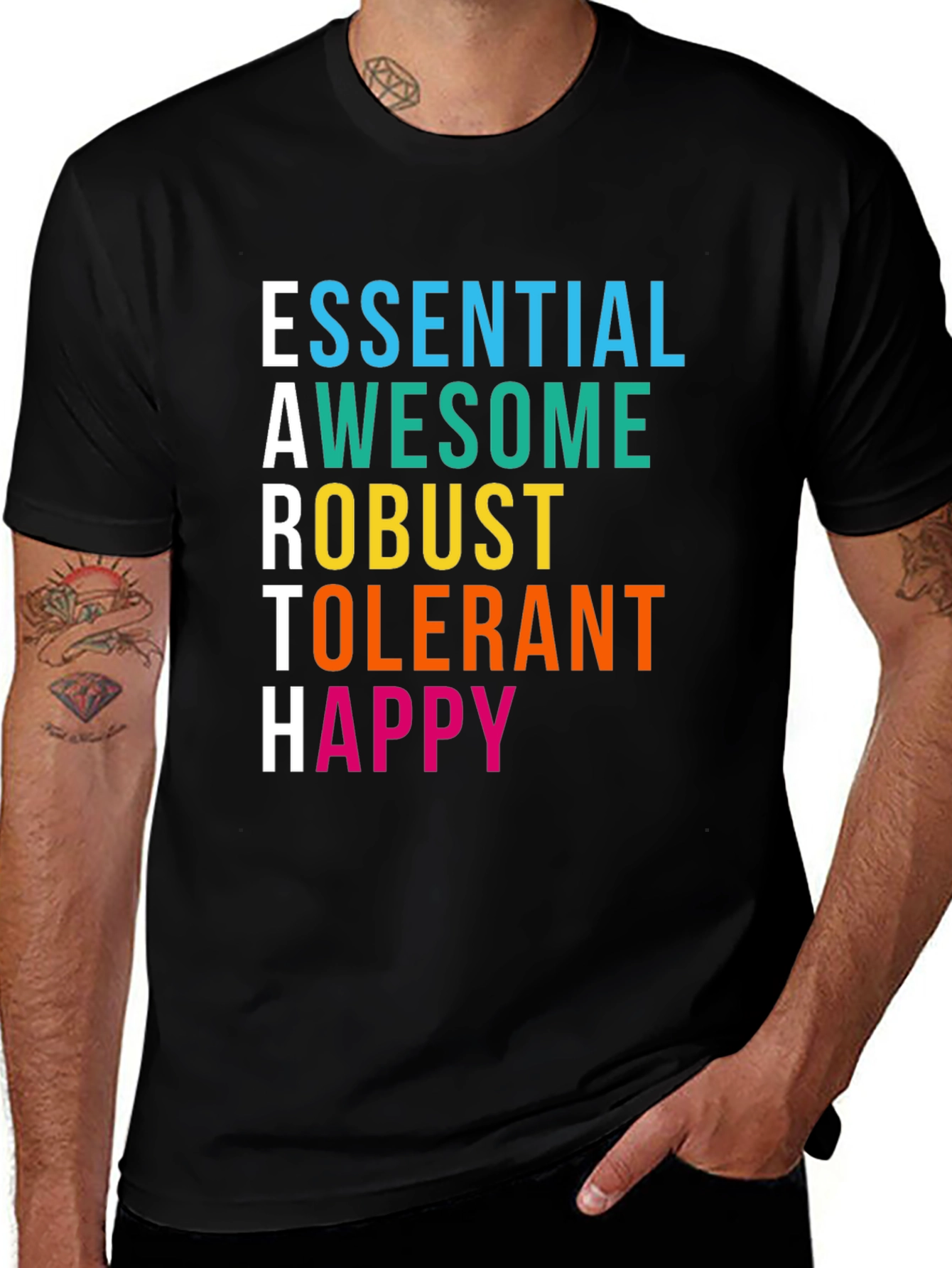 EARTH Positive Graphic Tee - Essential Awesome