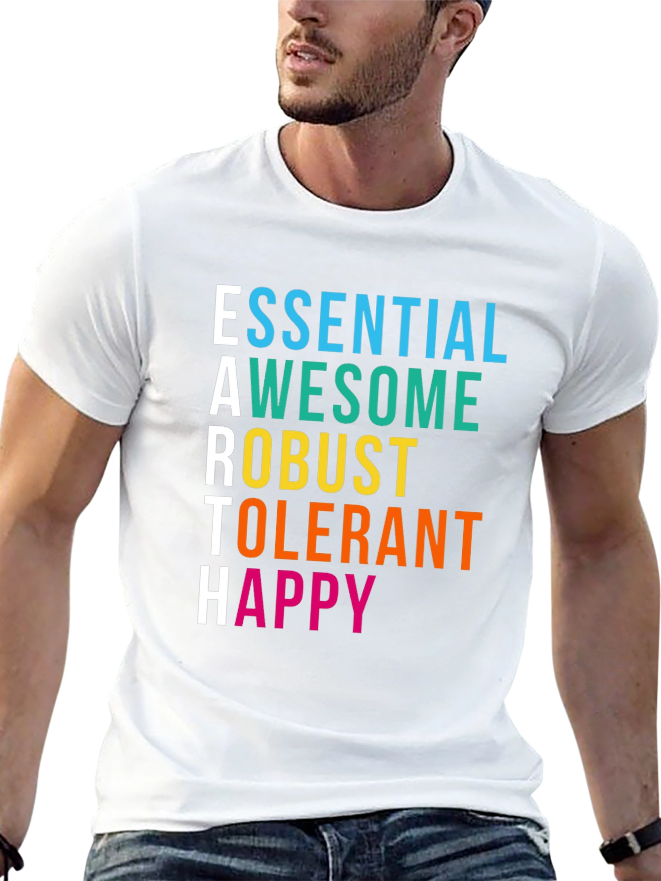 EARTH Positive Graphic Tee - Essential Awesome