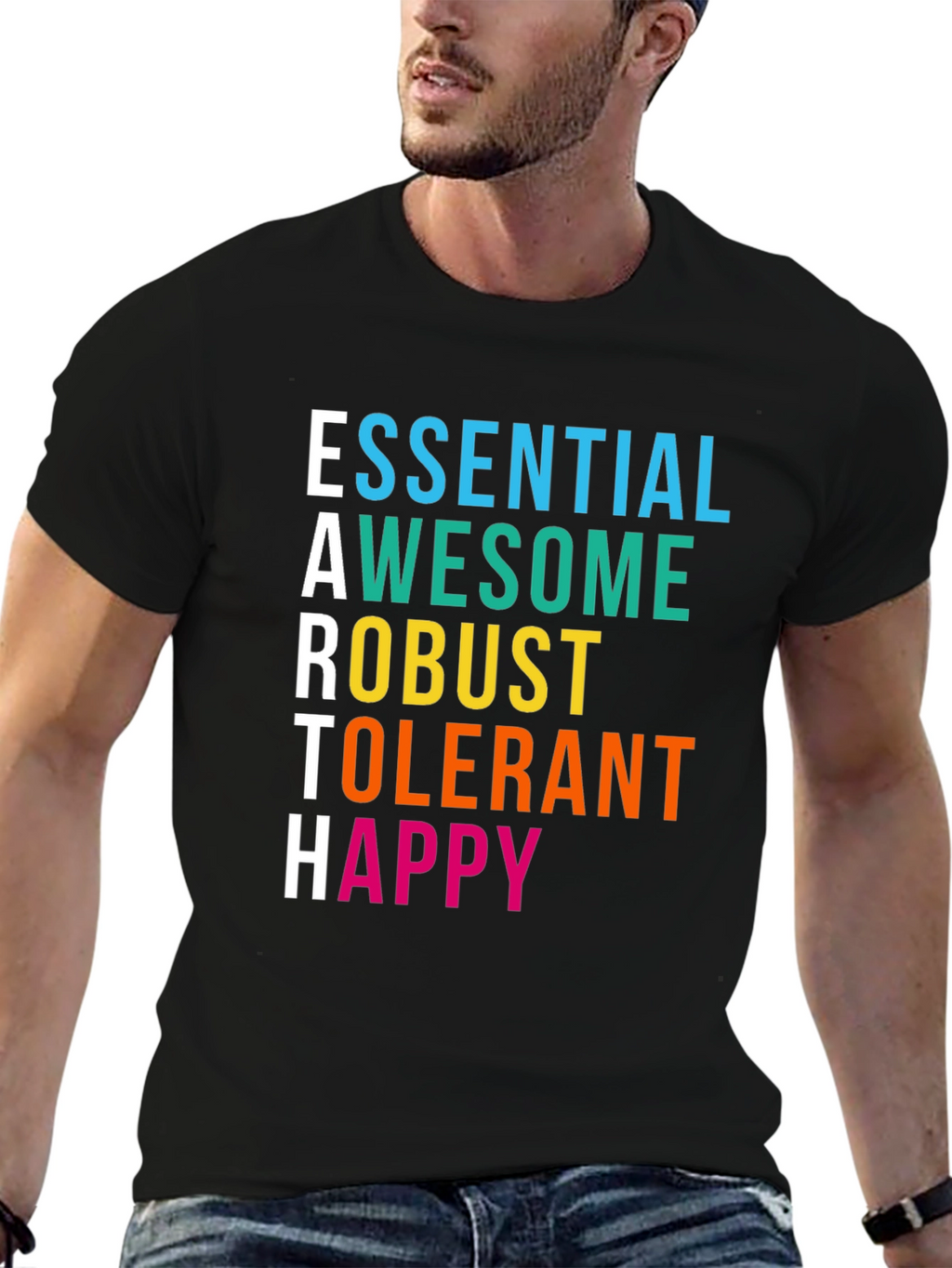 EARTH Positive Graphic Tee - Essential Awesome