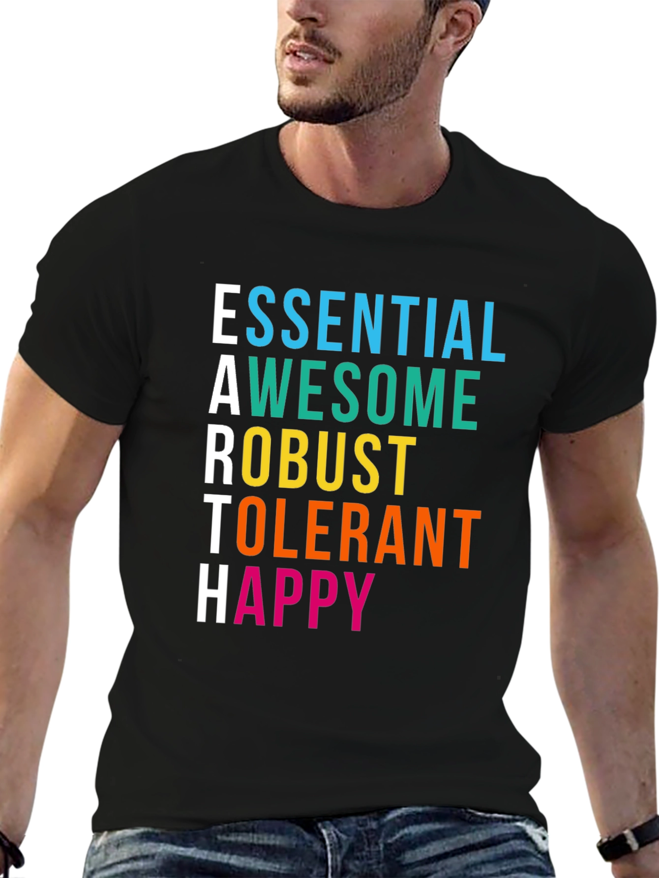 EARTH Positive Graphic Tee - Essential Awesome