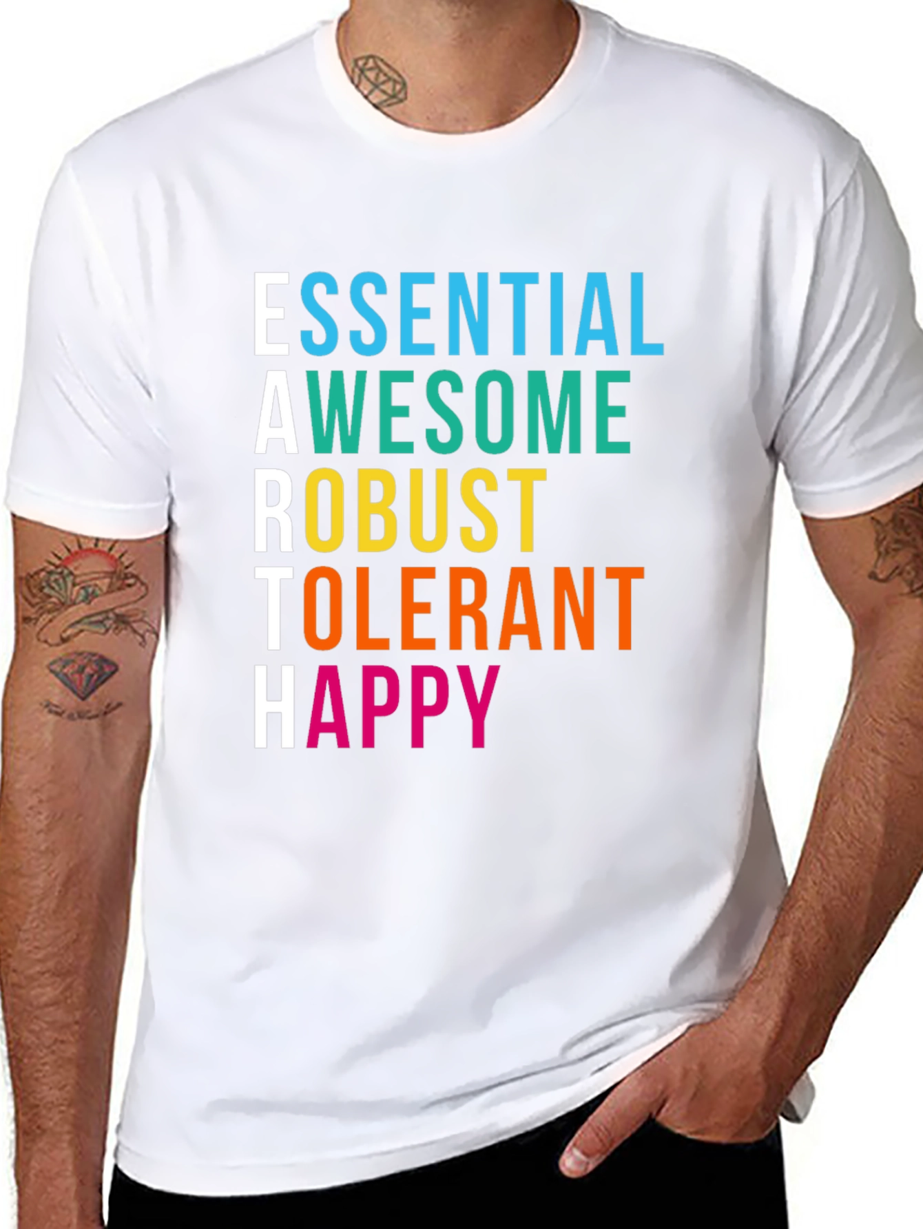 EARTH Positive Graphic Tee - Essential Awesome