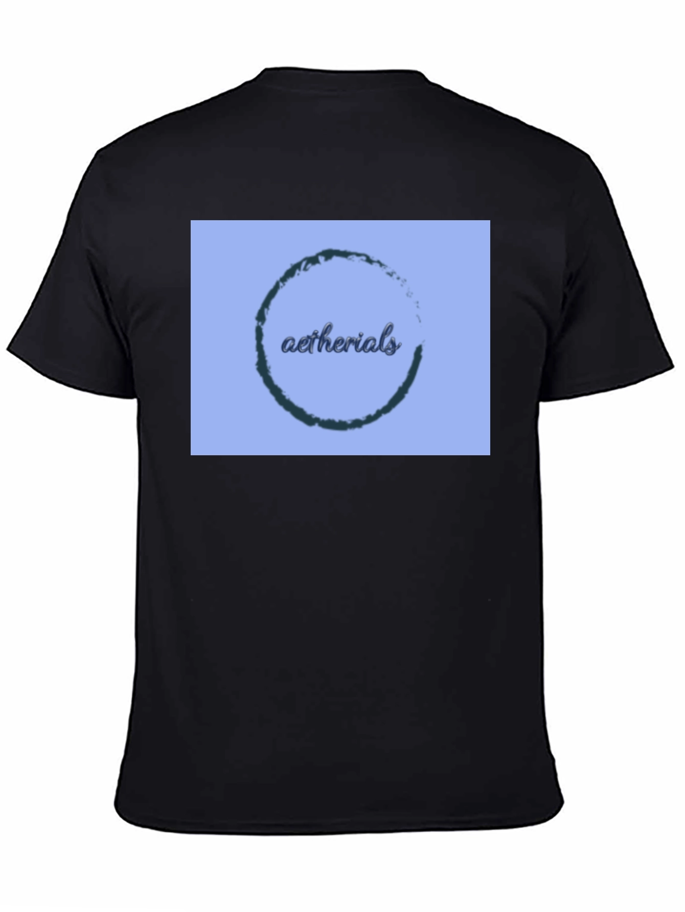 Aetherials Graphic Print Black T-Shirt
