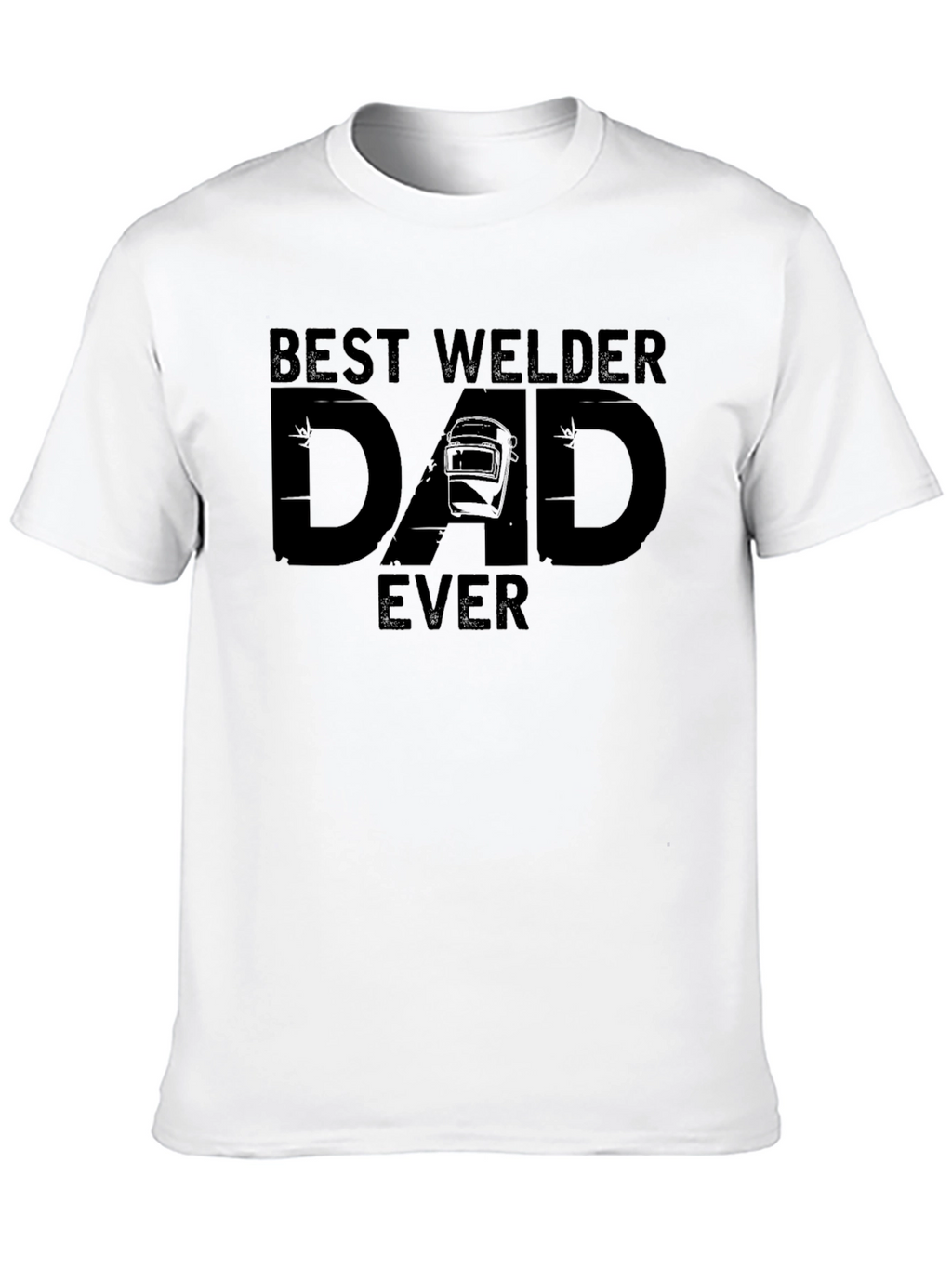 Best Welder Dad Ever Black T-Shirt