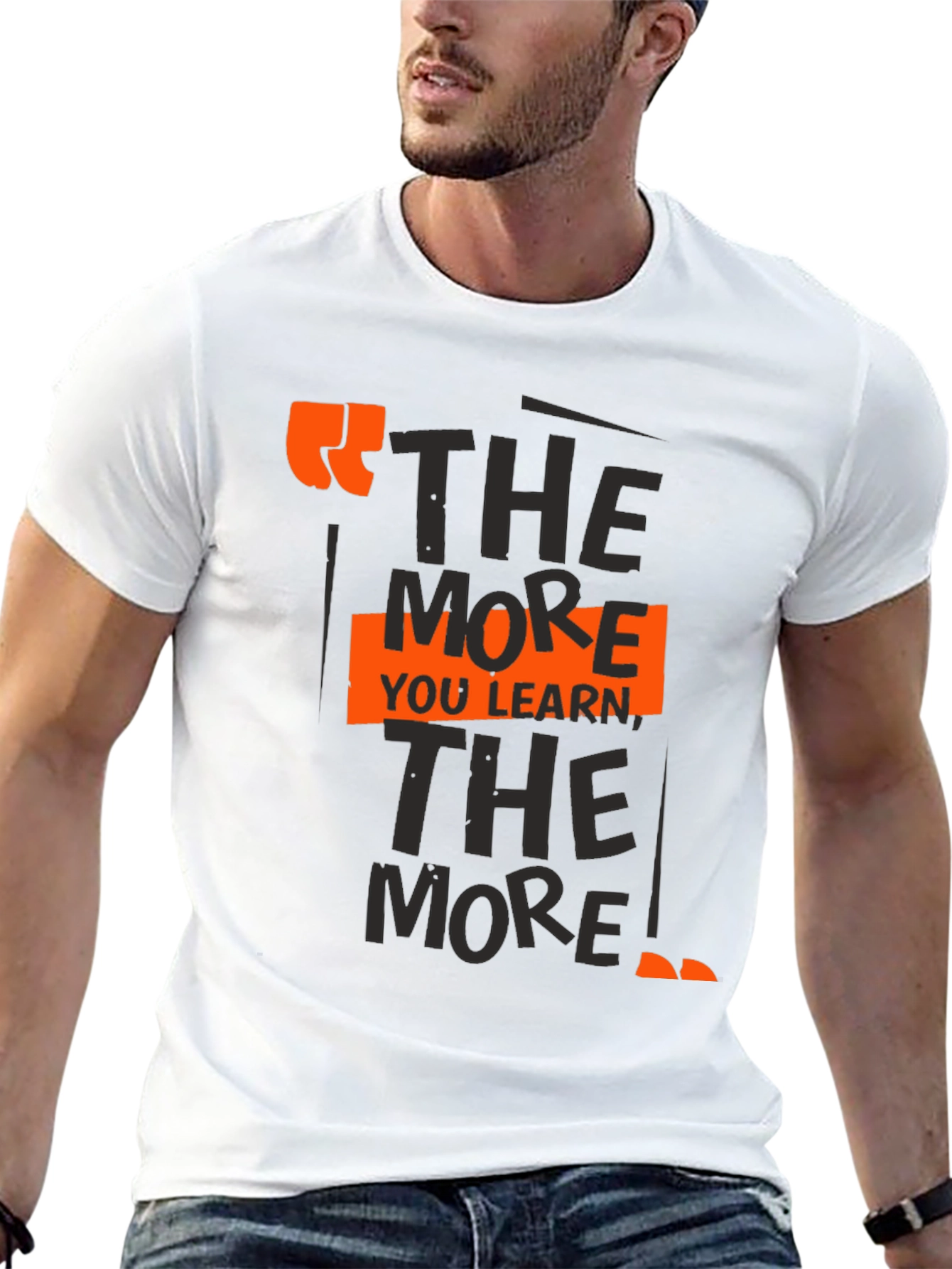 The More You Learn T-Shirt