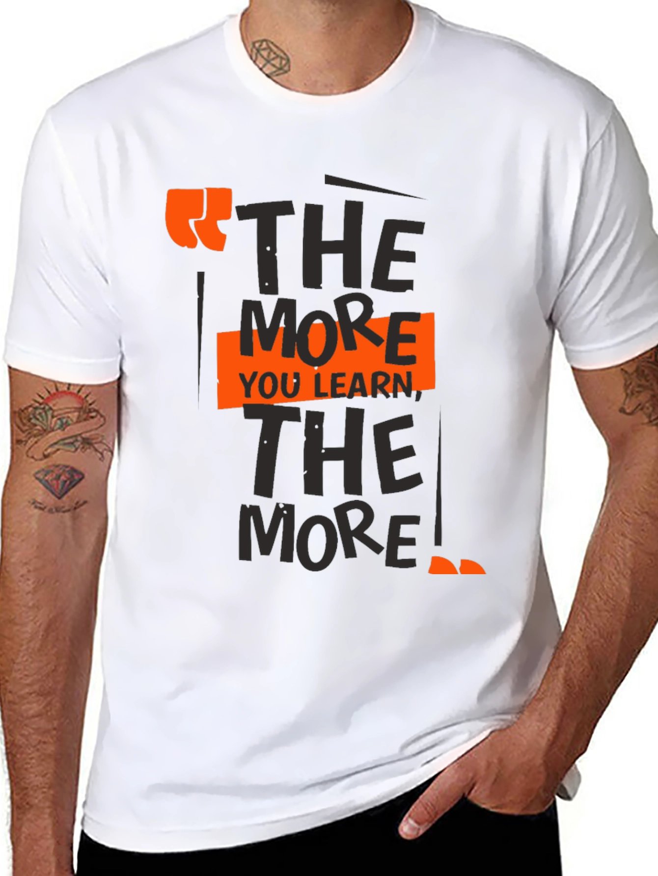 The More You Learn T-Shirt