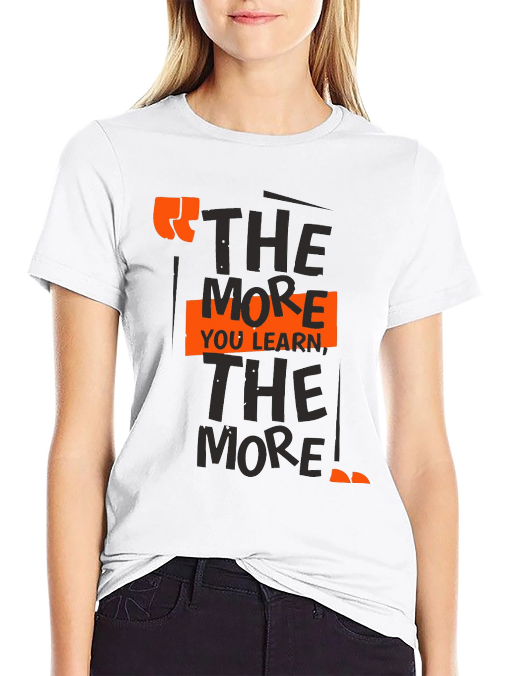 The More You Learn T-Shirt