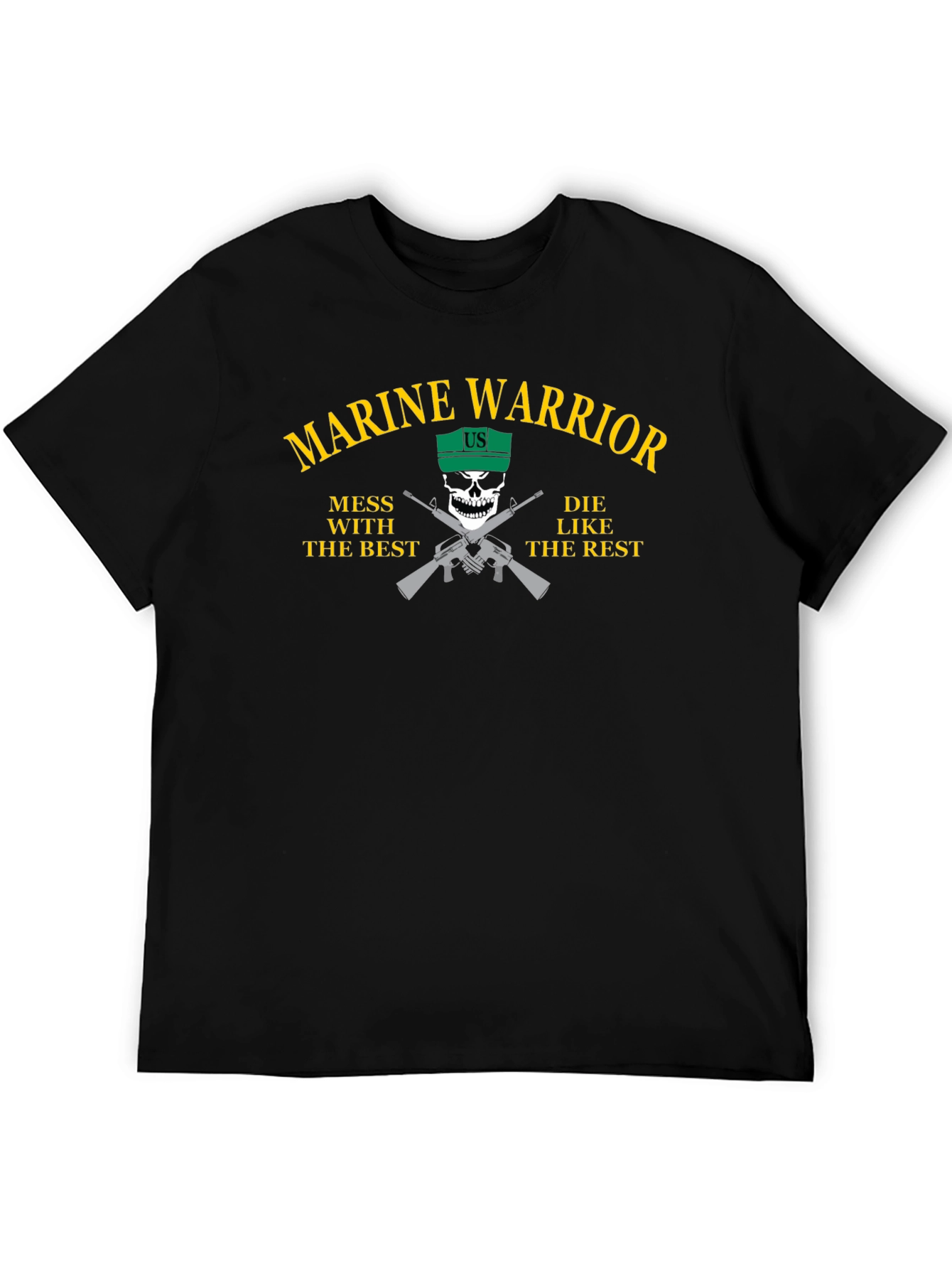 Marine Warrior T-Shirt - Mess With The Best