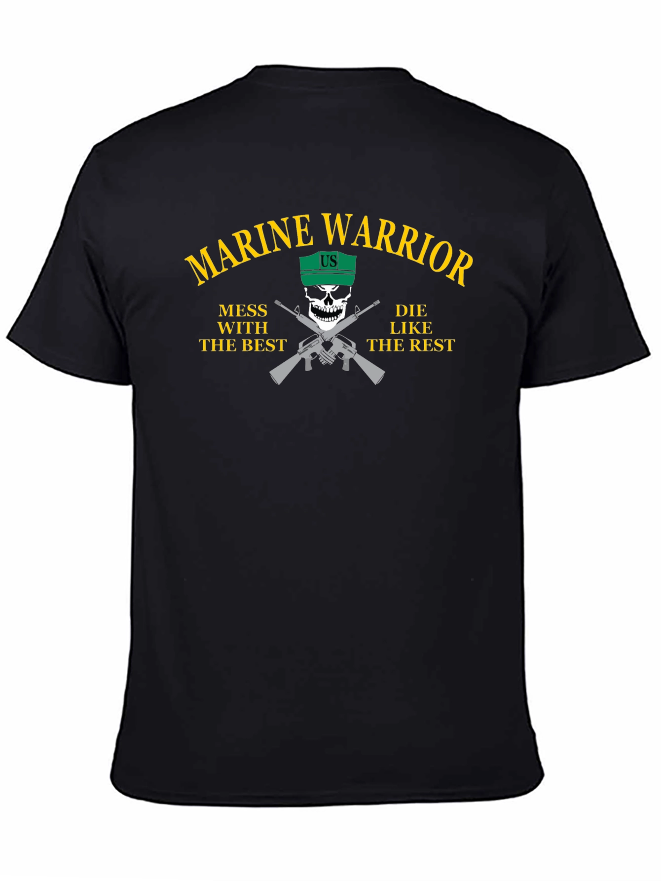 Marine Warrior T-Shirt - Mess With The Best