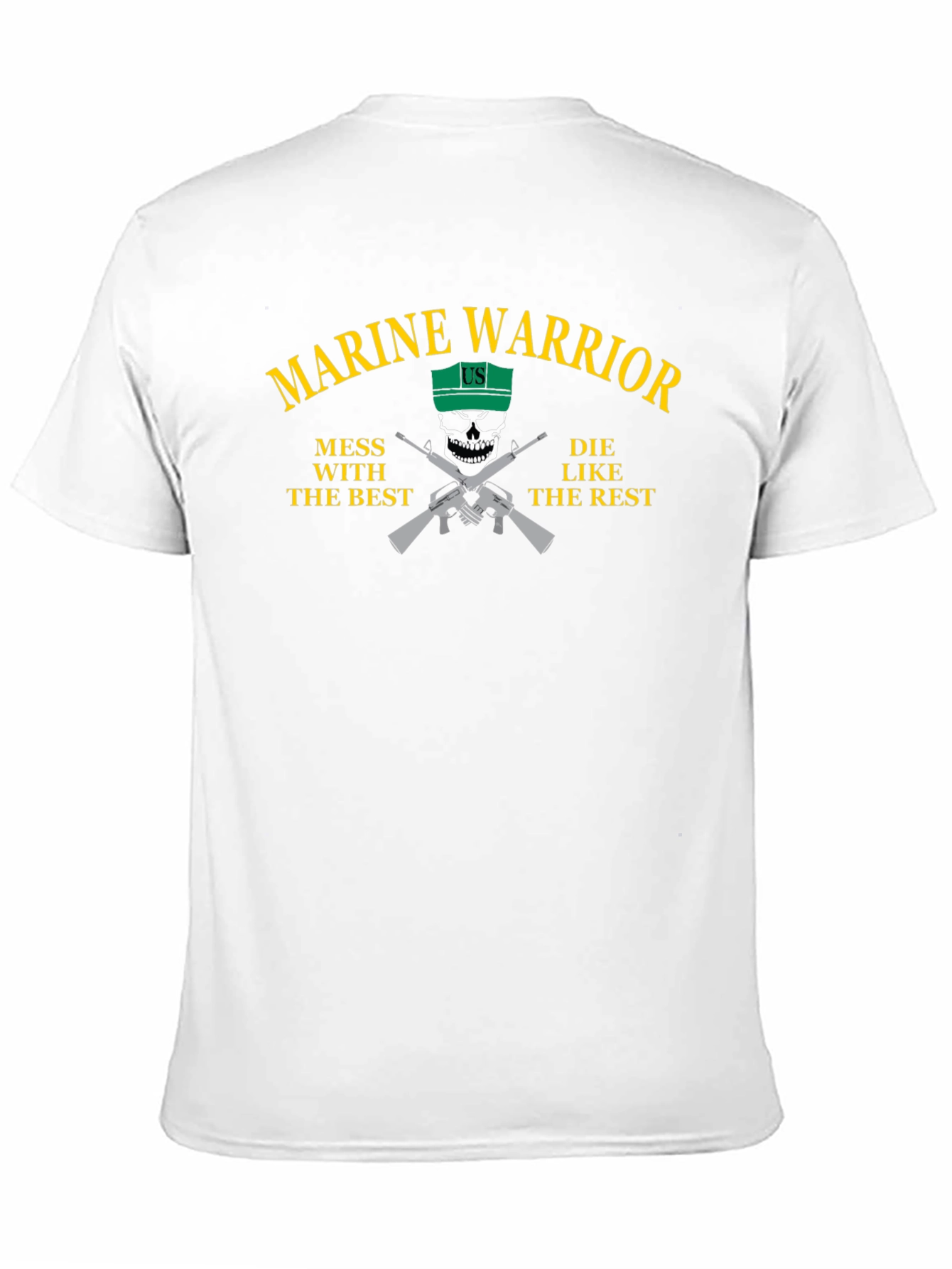 Marine Warrior T-Shirt - Mess With The Best