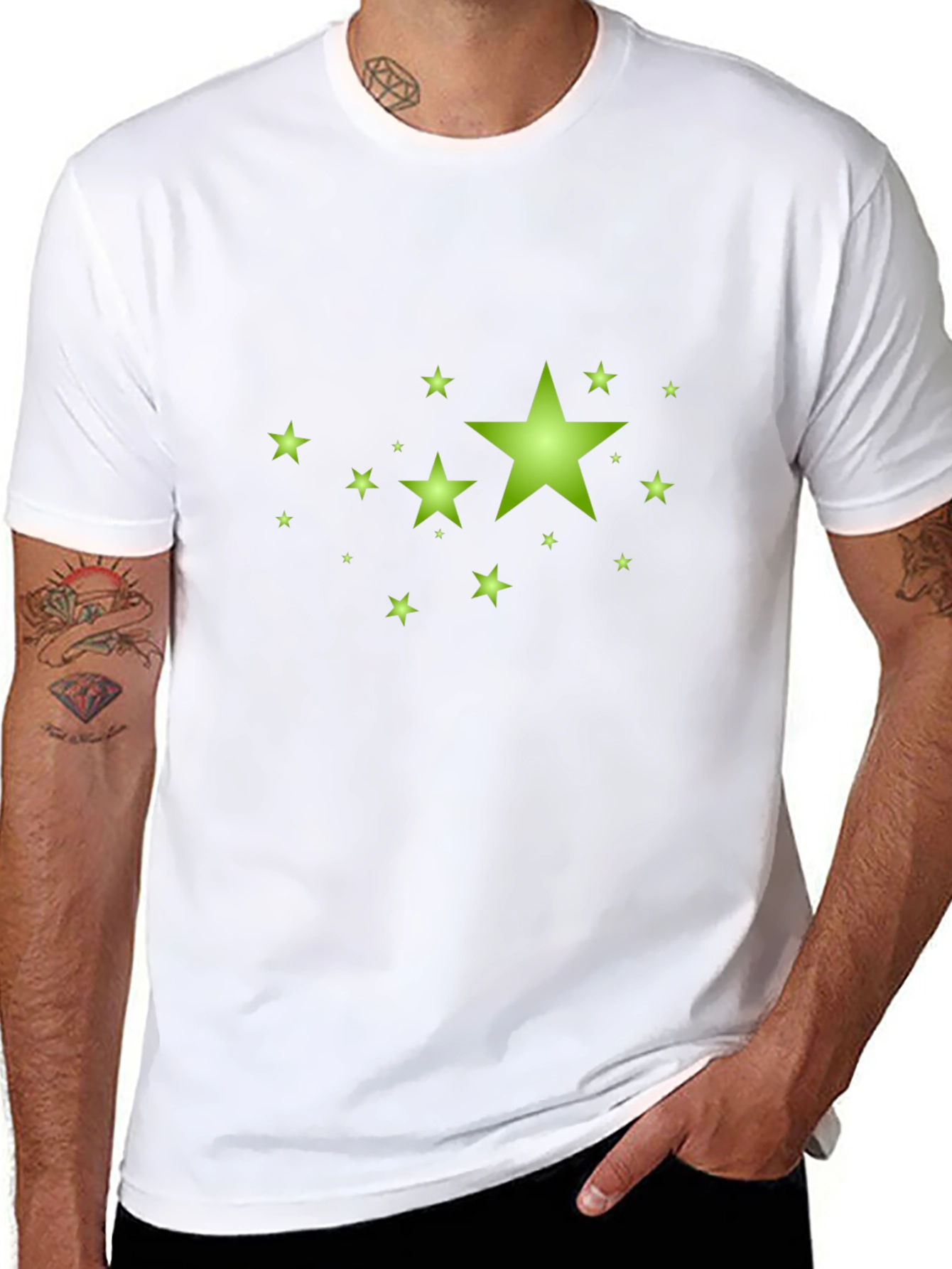 Starry Night T-Shirt - Casual Comfort