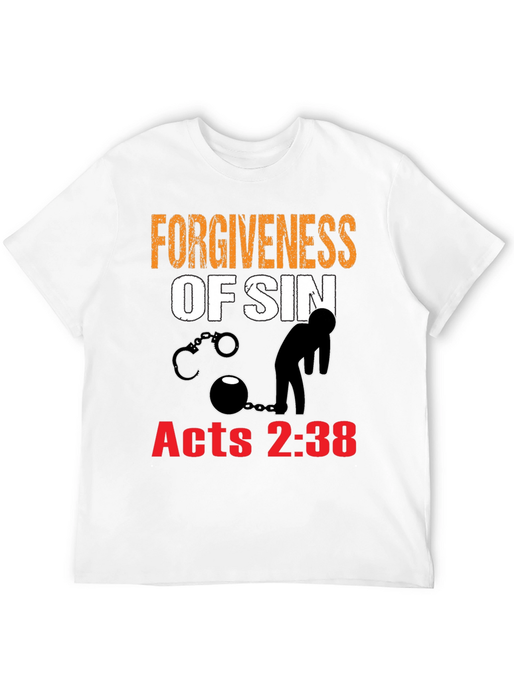 Forgiveness of Sin Graphic Tee - Acts 2:38