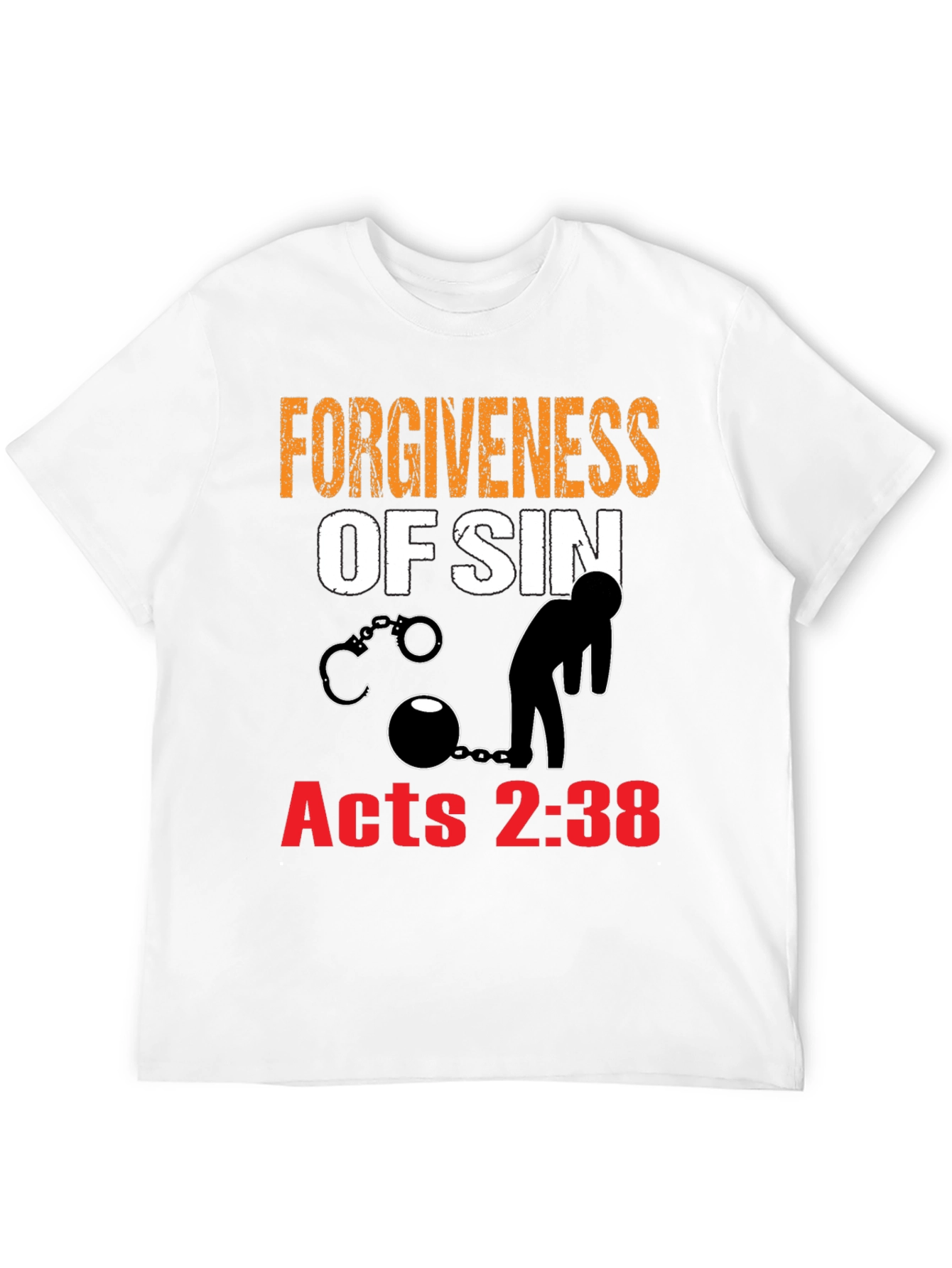 Forgiveness of Sin Graphic Tee - Acts 2:38