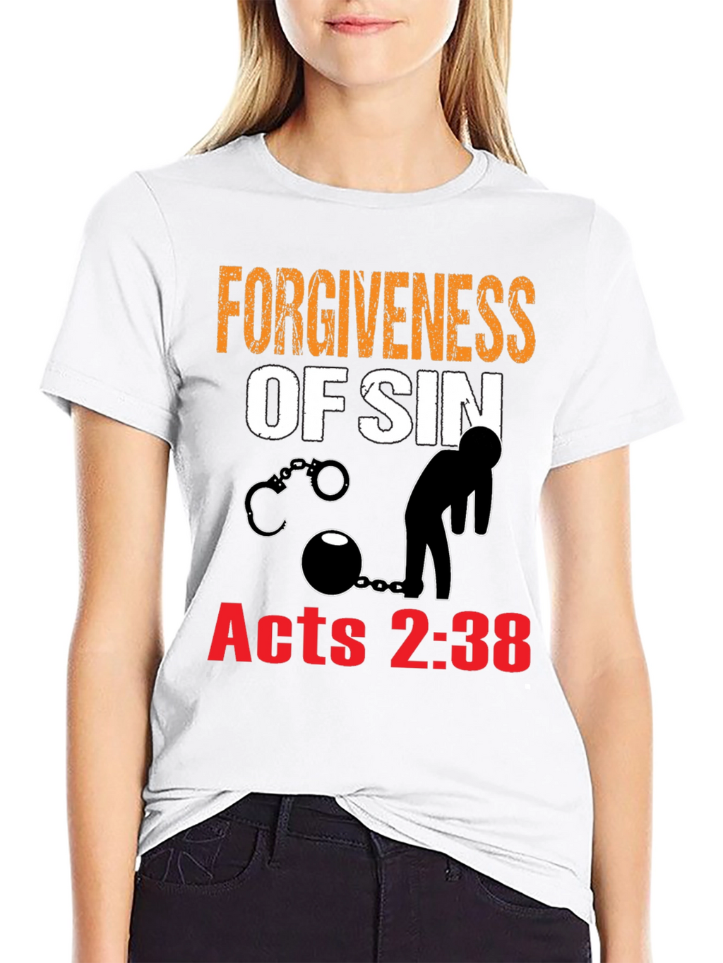 Forgiveness of Sin Graphic Tee - Acts 2:38