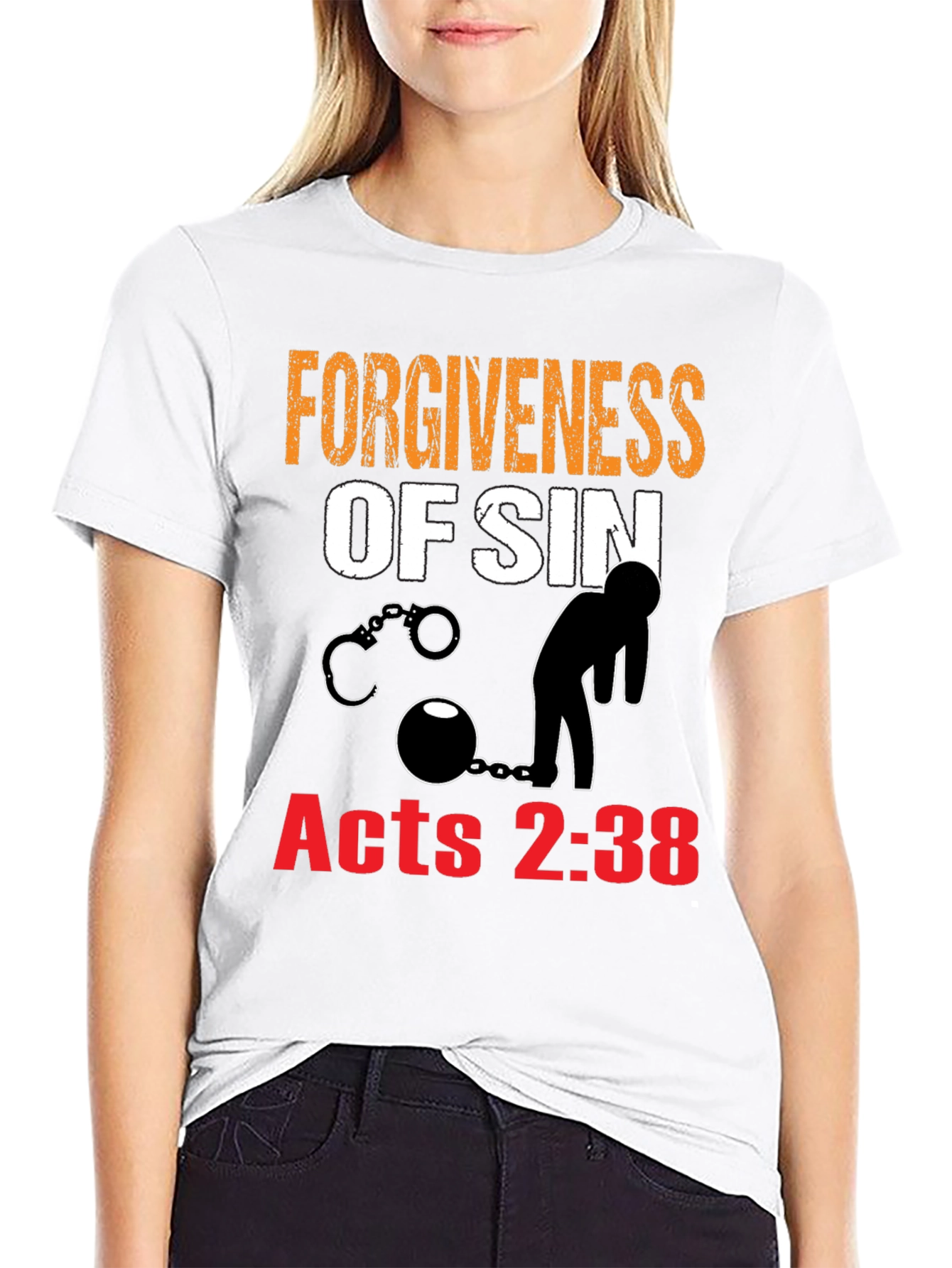 Forgiveness of Sin Graphic Tee - Acts 2:38