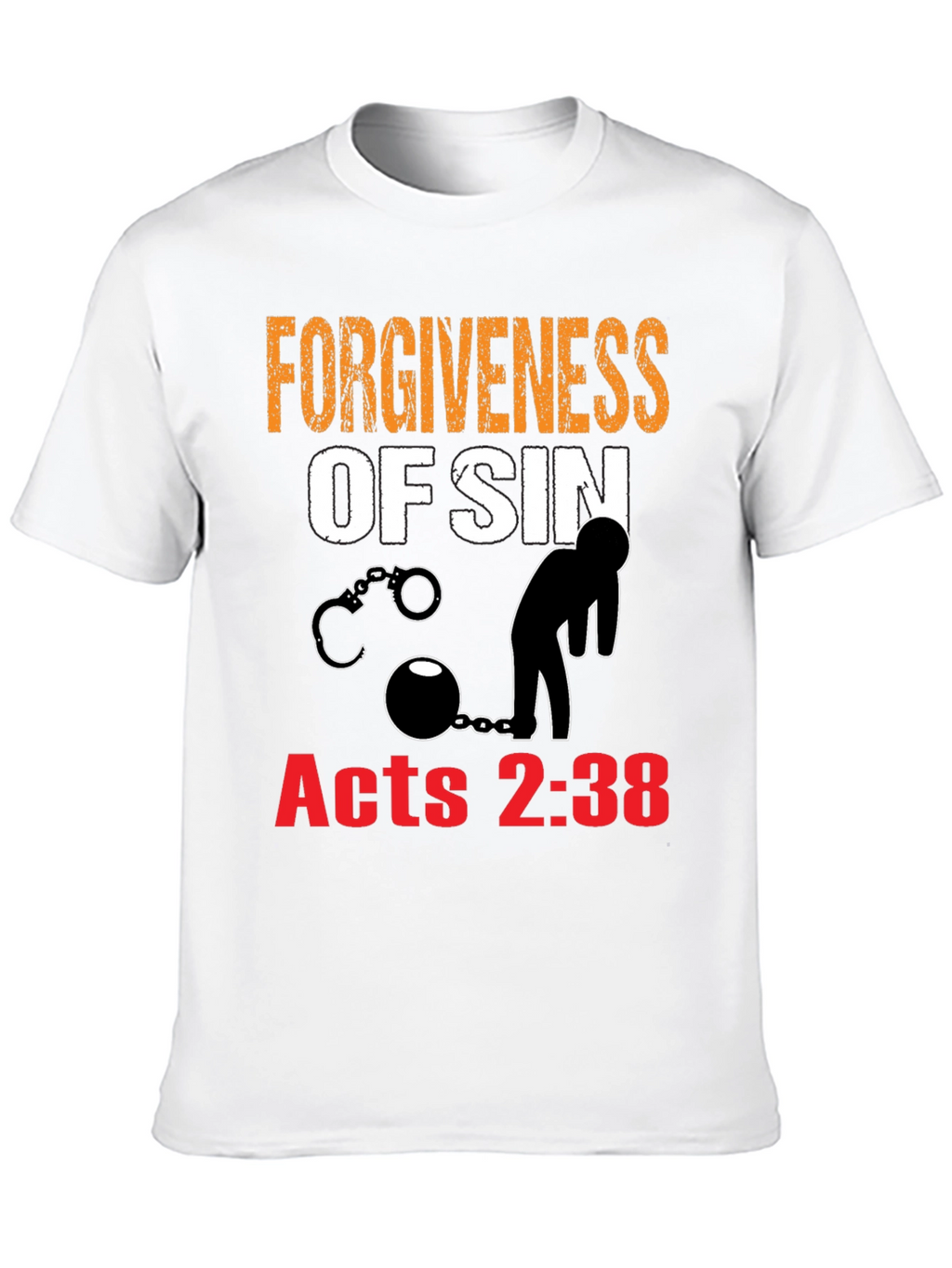 Forgiveness of Sin Graphic Tee - Acts 2:38