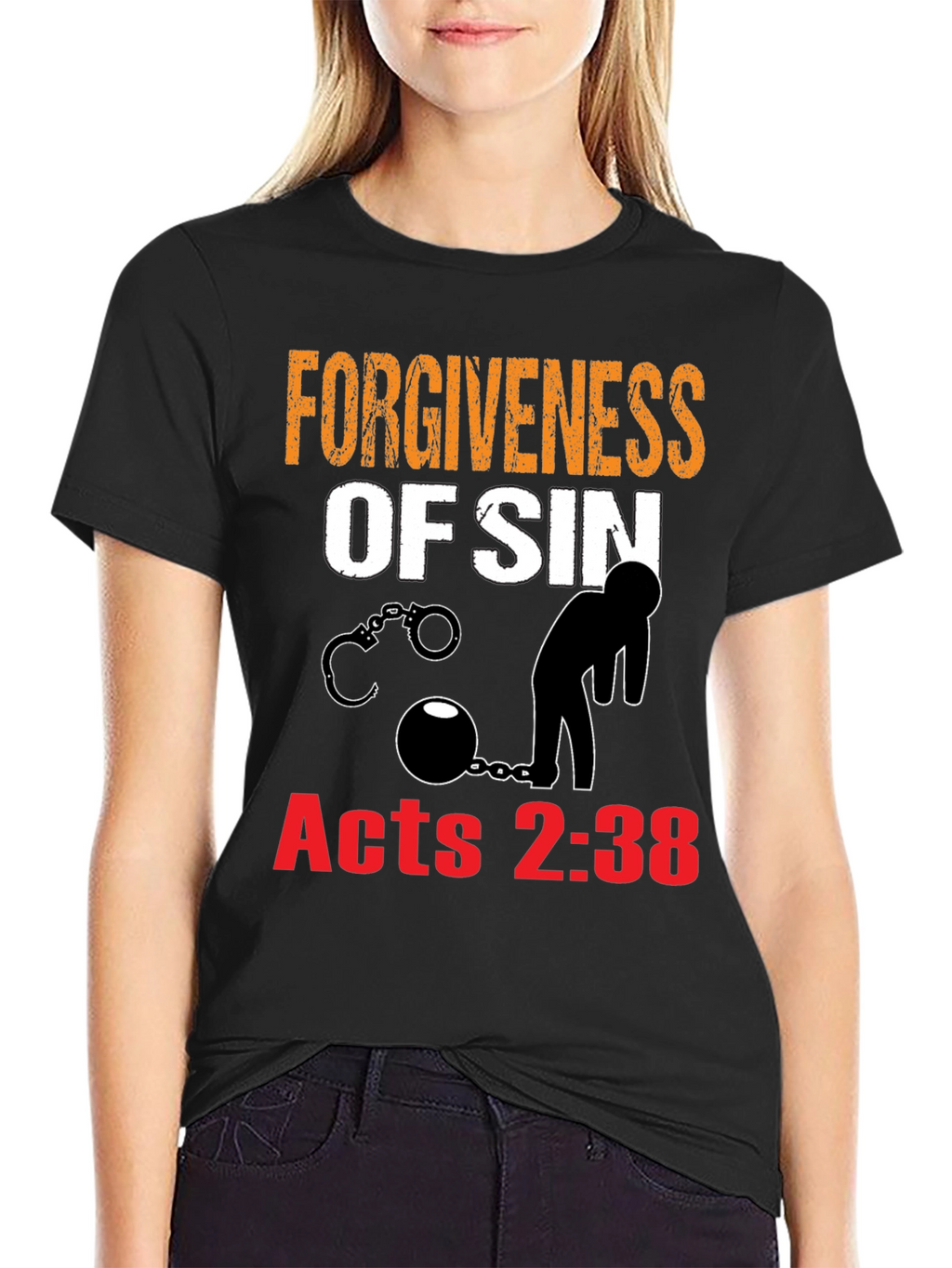 Forgiveness of Sin Graphic Tee - Acts 2:38