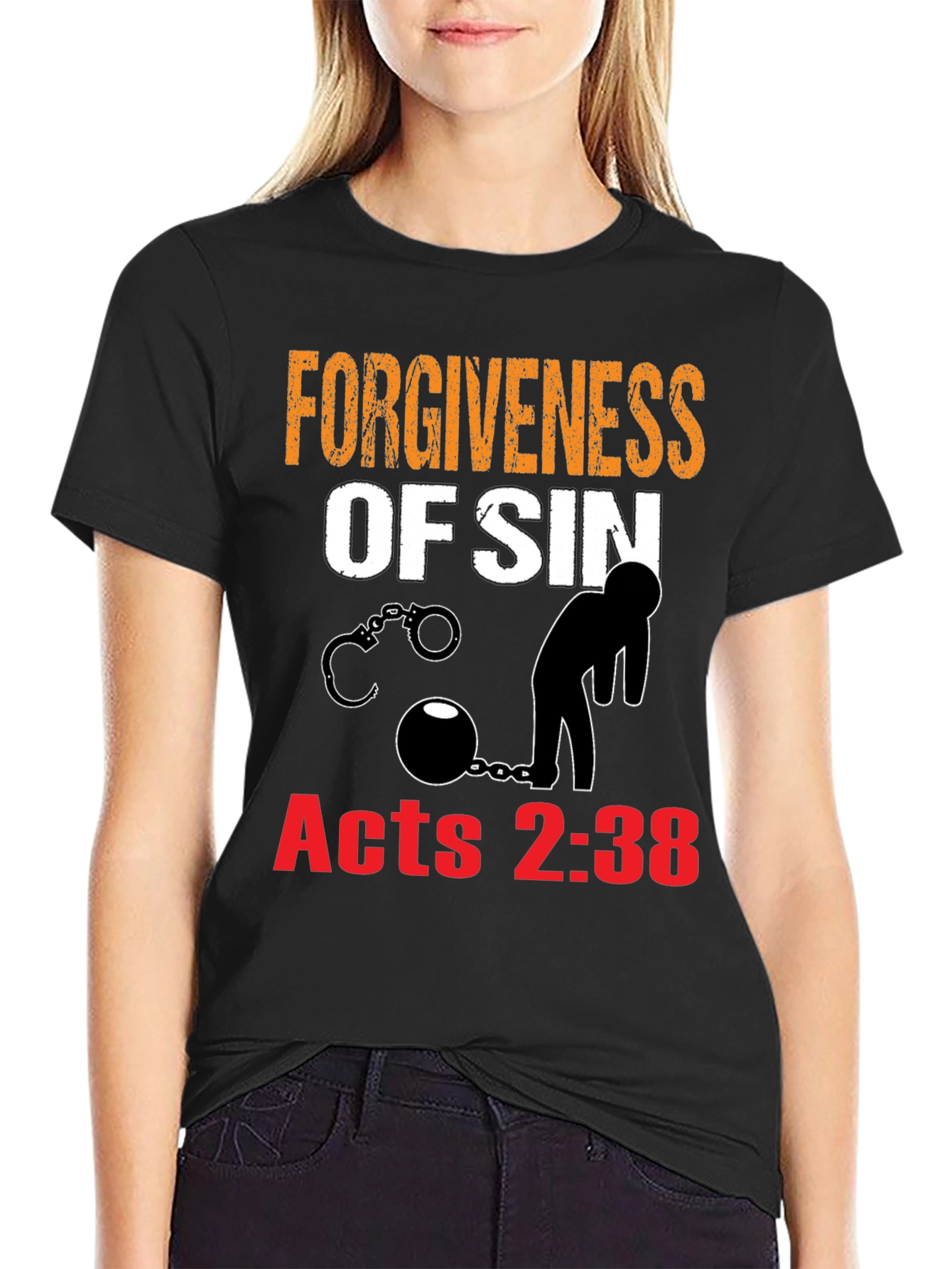 Forgiveness of Sin Graphic Tee - Acts 2:38