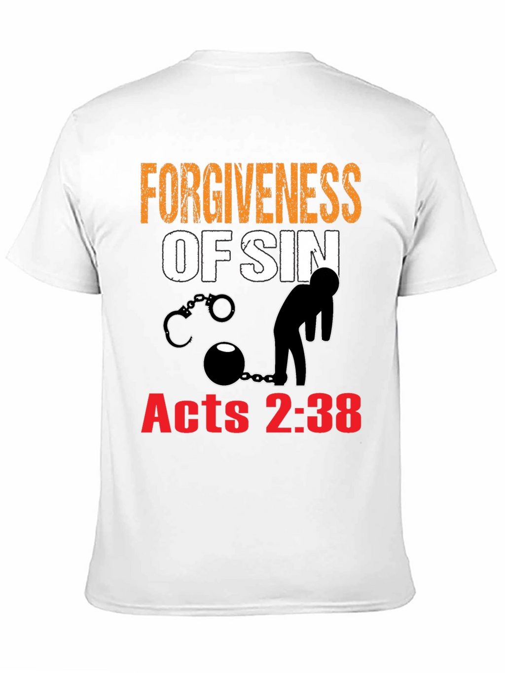 Forgiveness of Sin Graphic Tee - Acts 2:38
