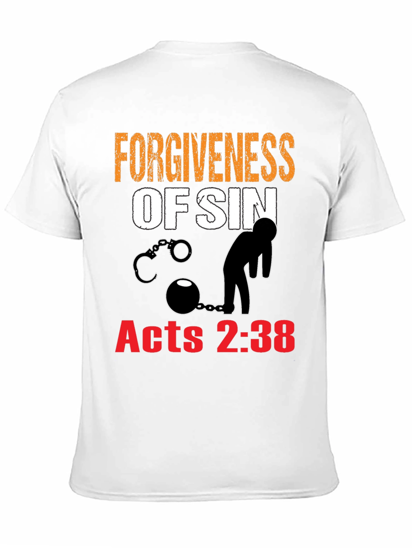 Forgiveness of Sin Graphic Tee - Acts 2:38