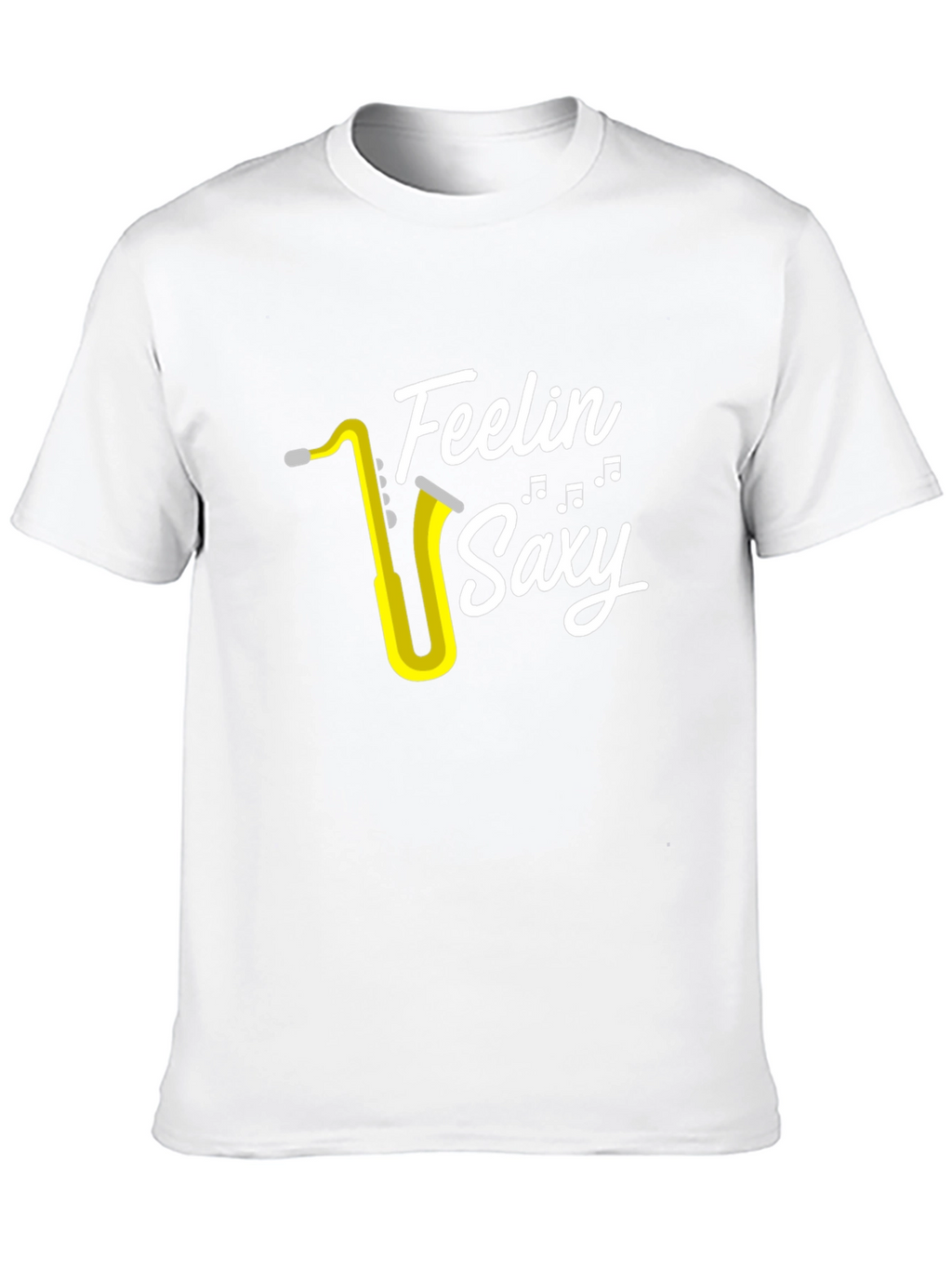 Feelin Saxy Graphic T-Shirt - Black