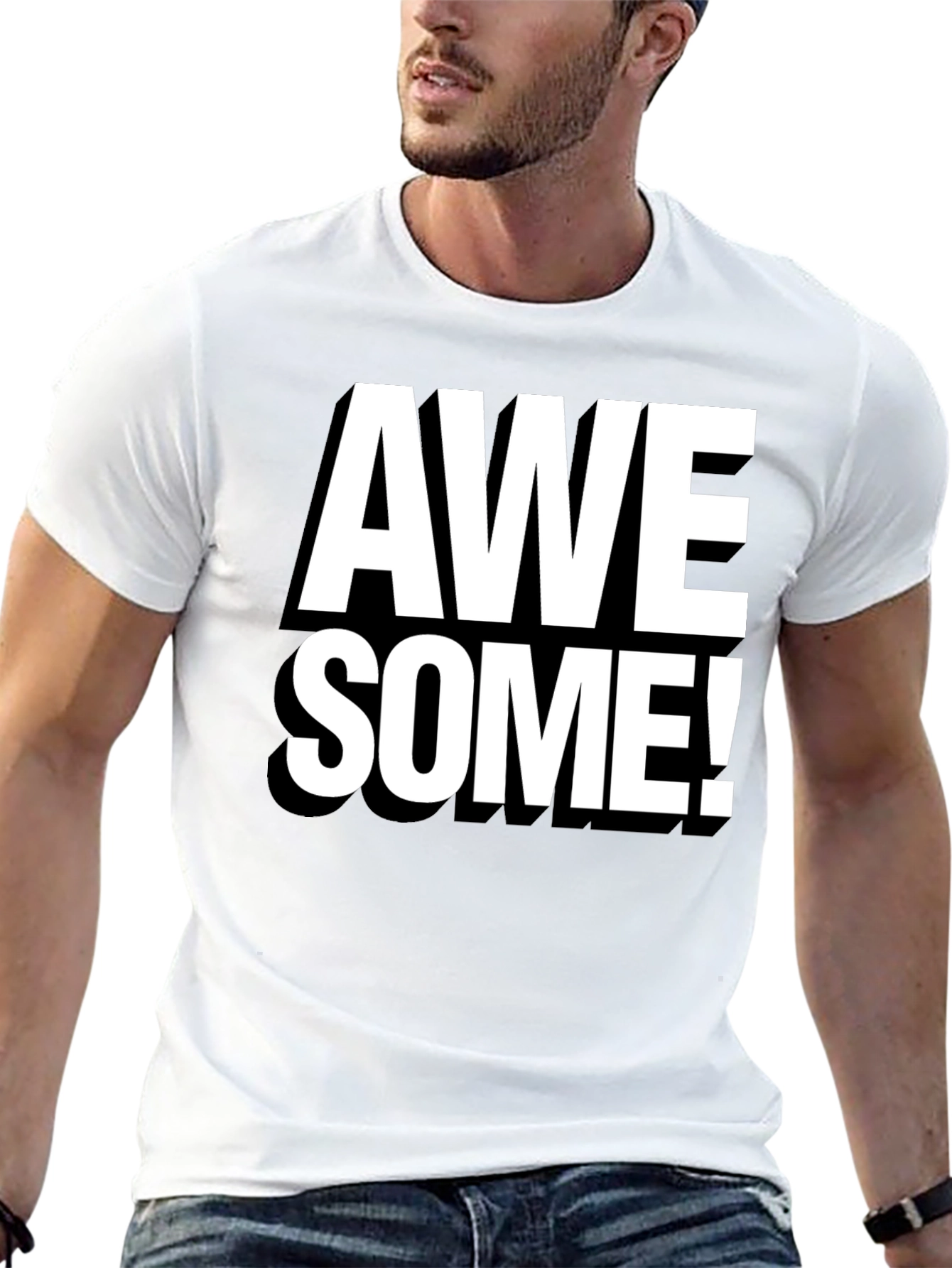 Awesome Graphic Tee - Bold Statement Shirt