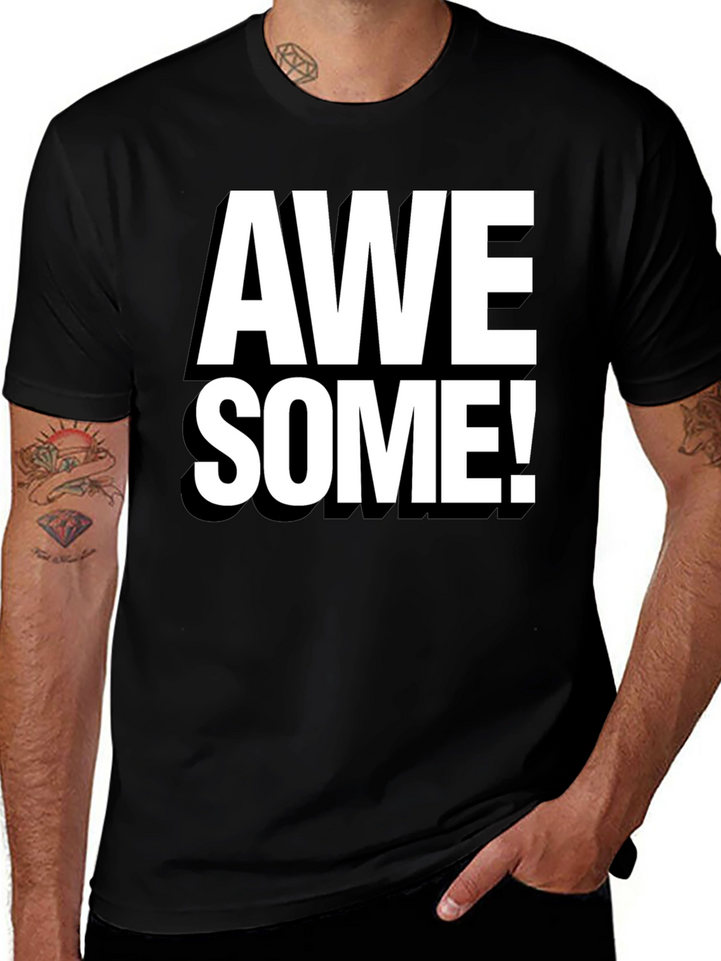 Awesome Graphic Tee - Bold Statement Shirt