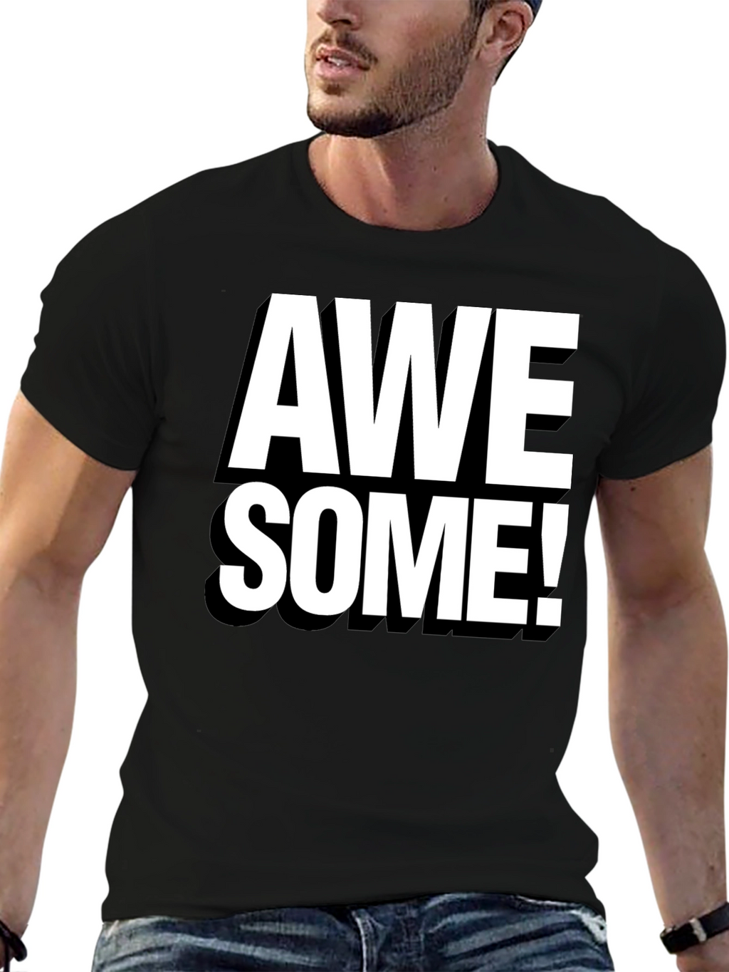 Awesome Graphic Tee - Bold Statement Shirt
