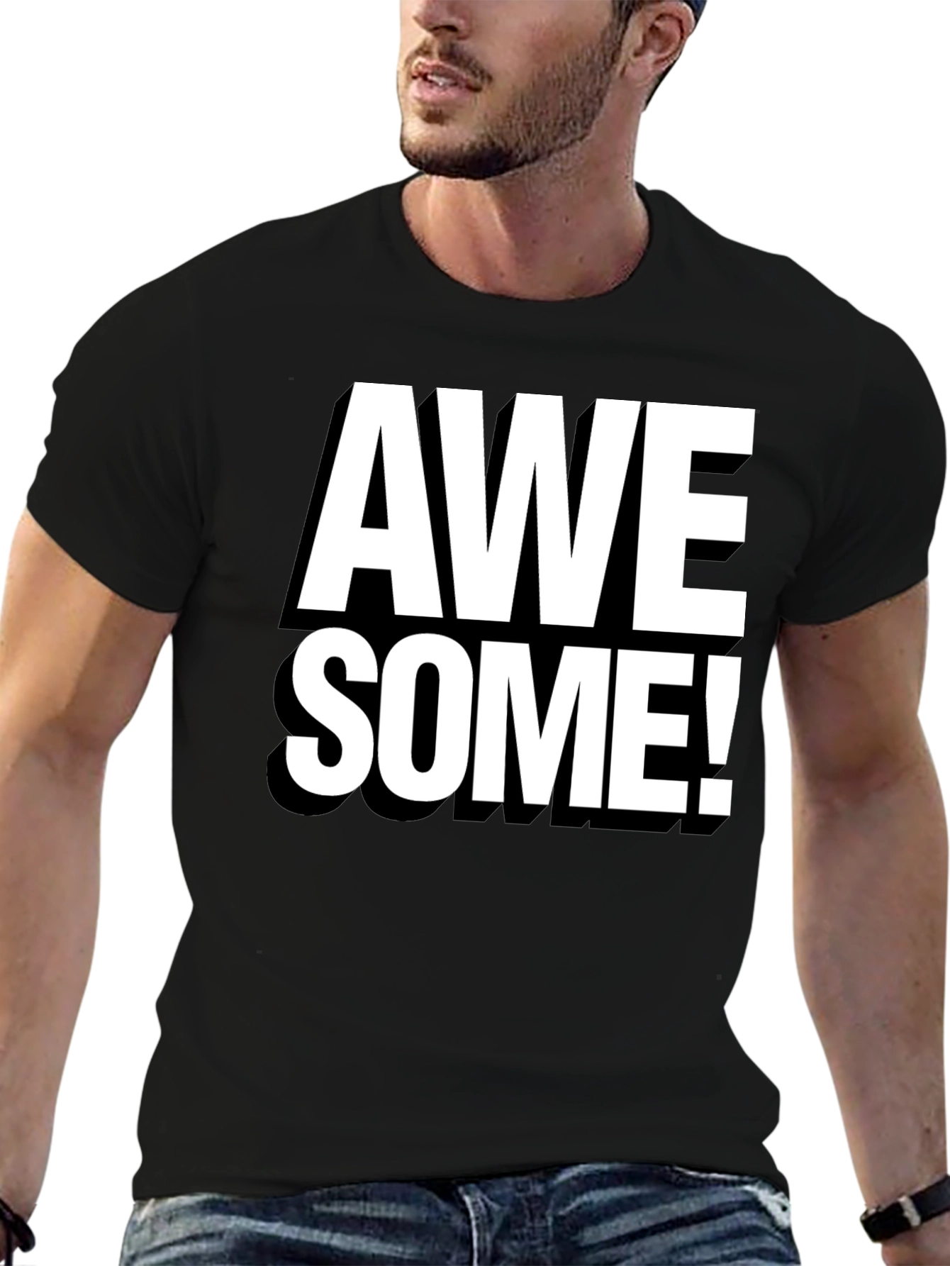 Awesome Graphic Tee - Bold Statement Shirt