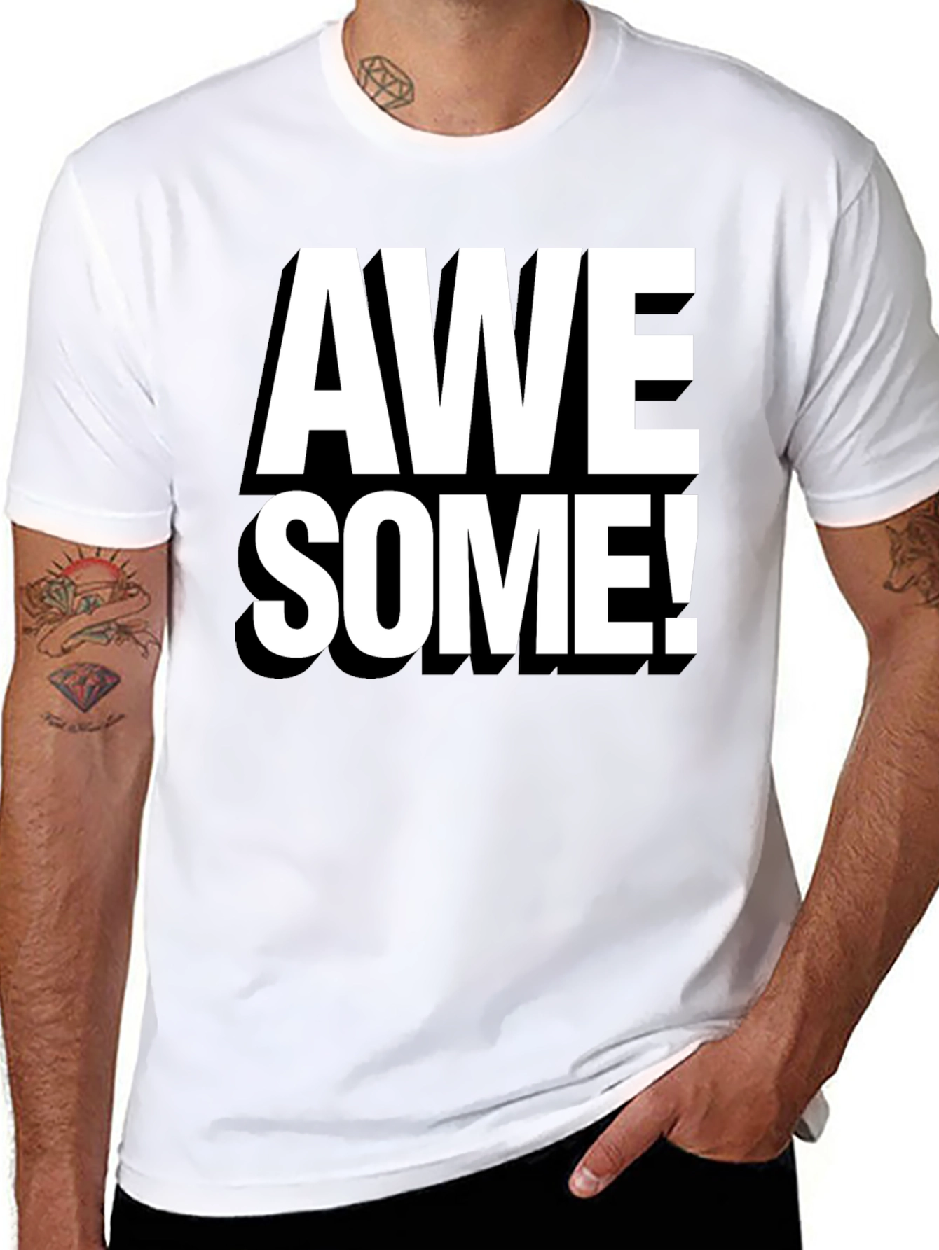 Awesome Graphic Tee - Bold Statement Shirt
