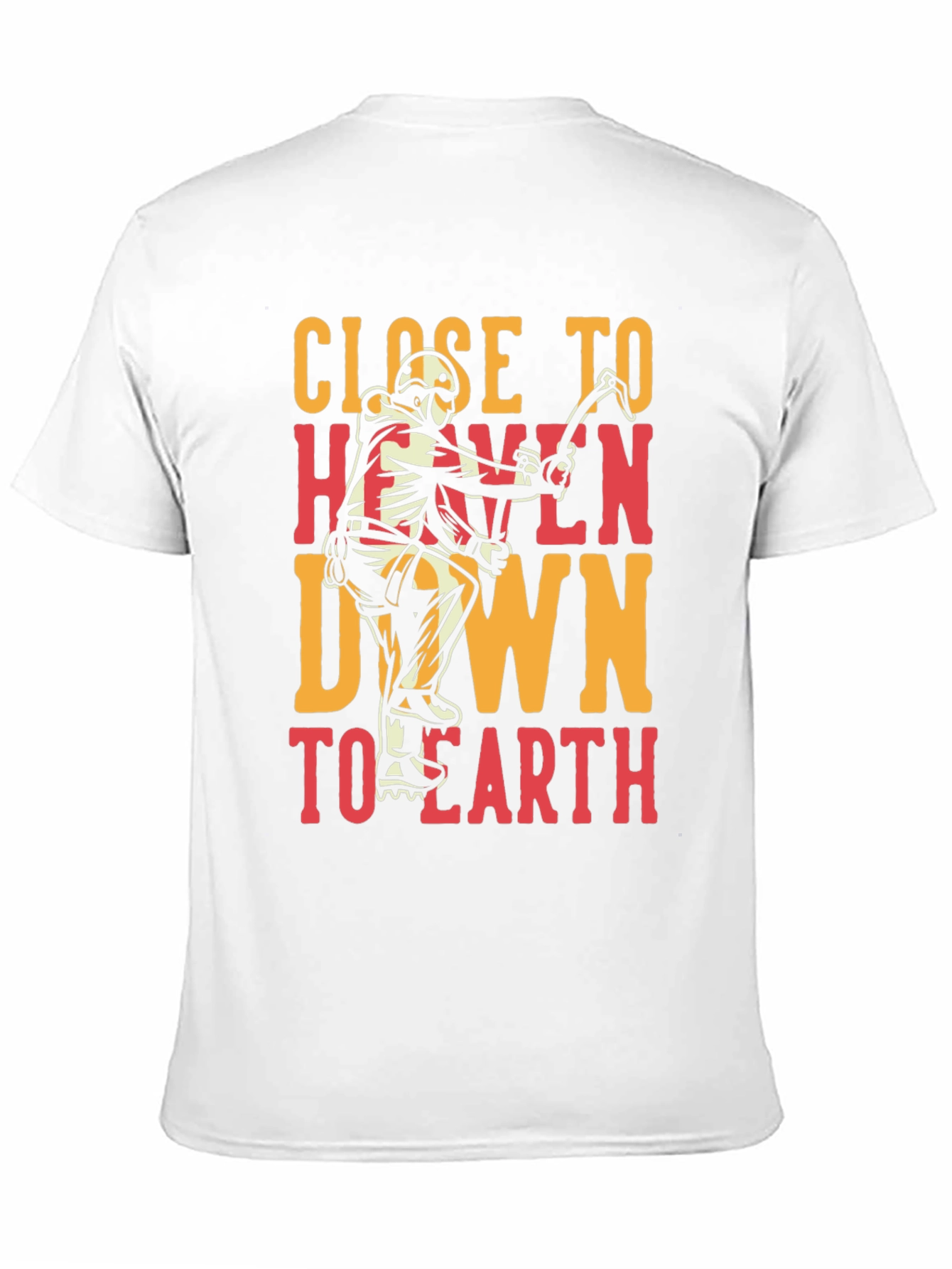 Close to Heaven Earth T-Shirt - Climbing Design